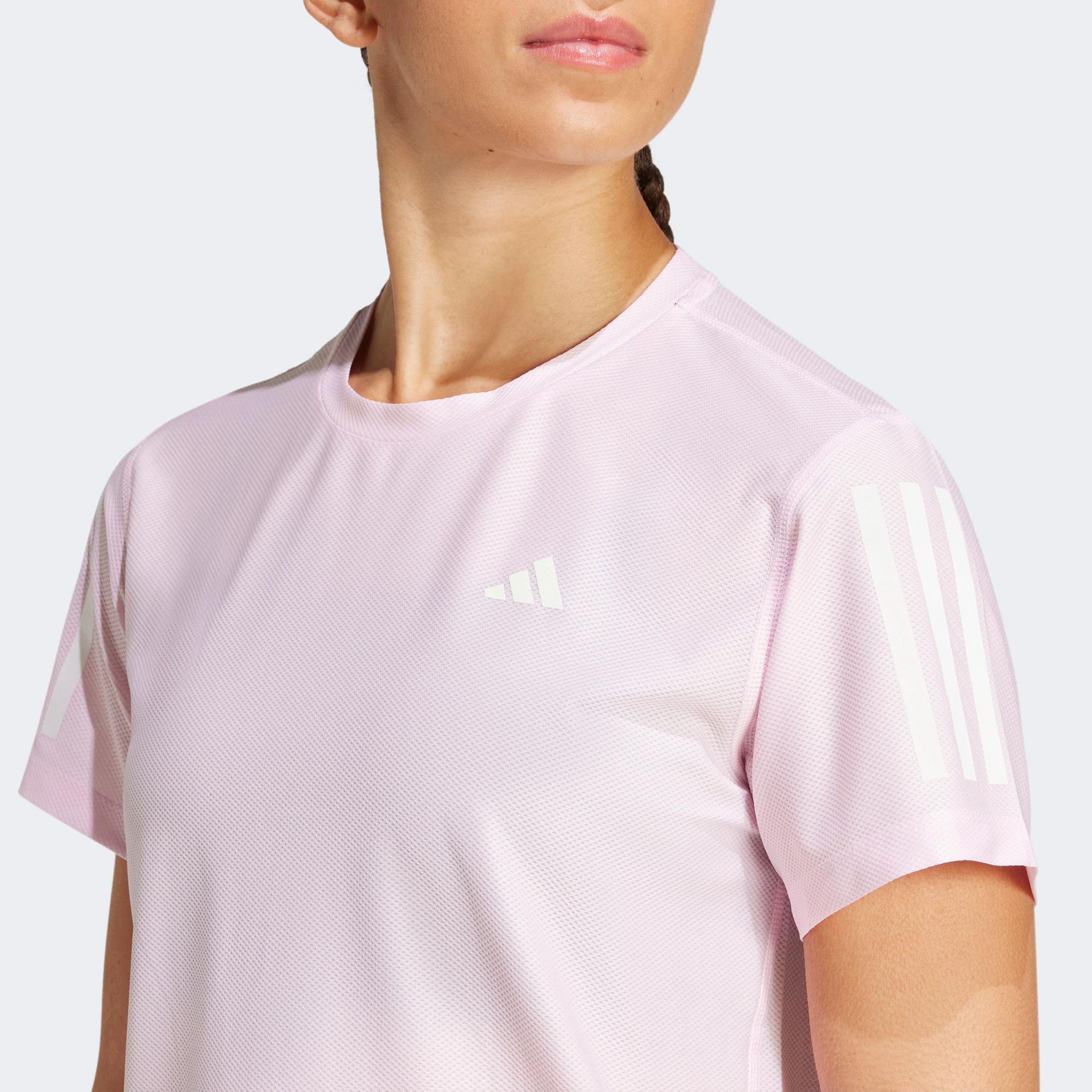 adidas Own The Run Kadın Pembe Koşu T-Shirt