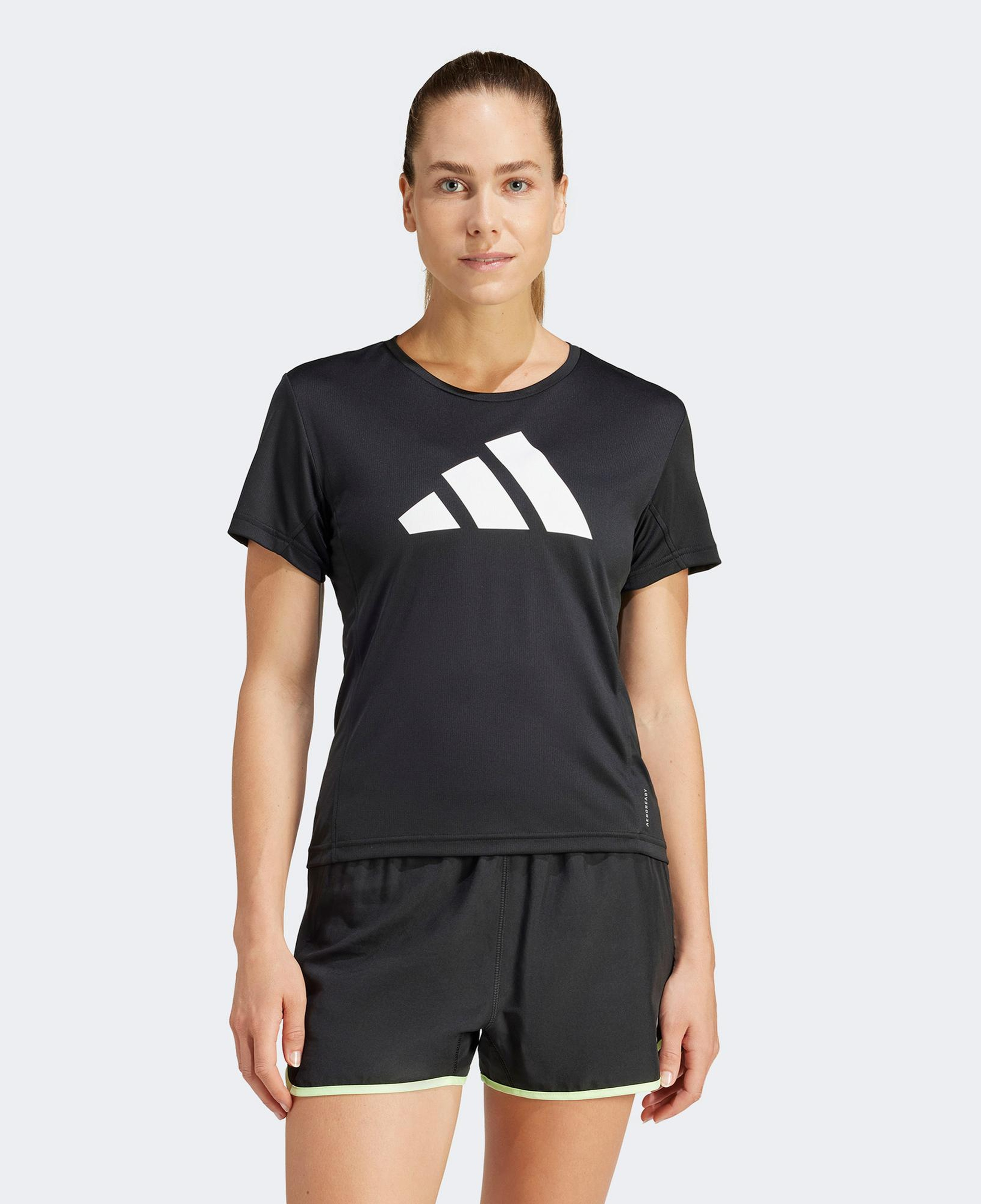 adidas Run It Kadın Siyah Koşu T-Shirt