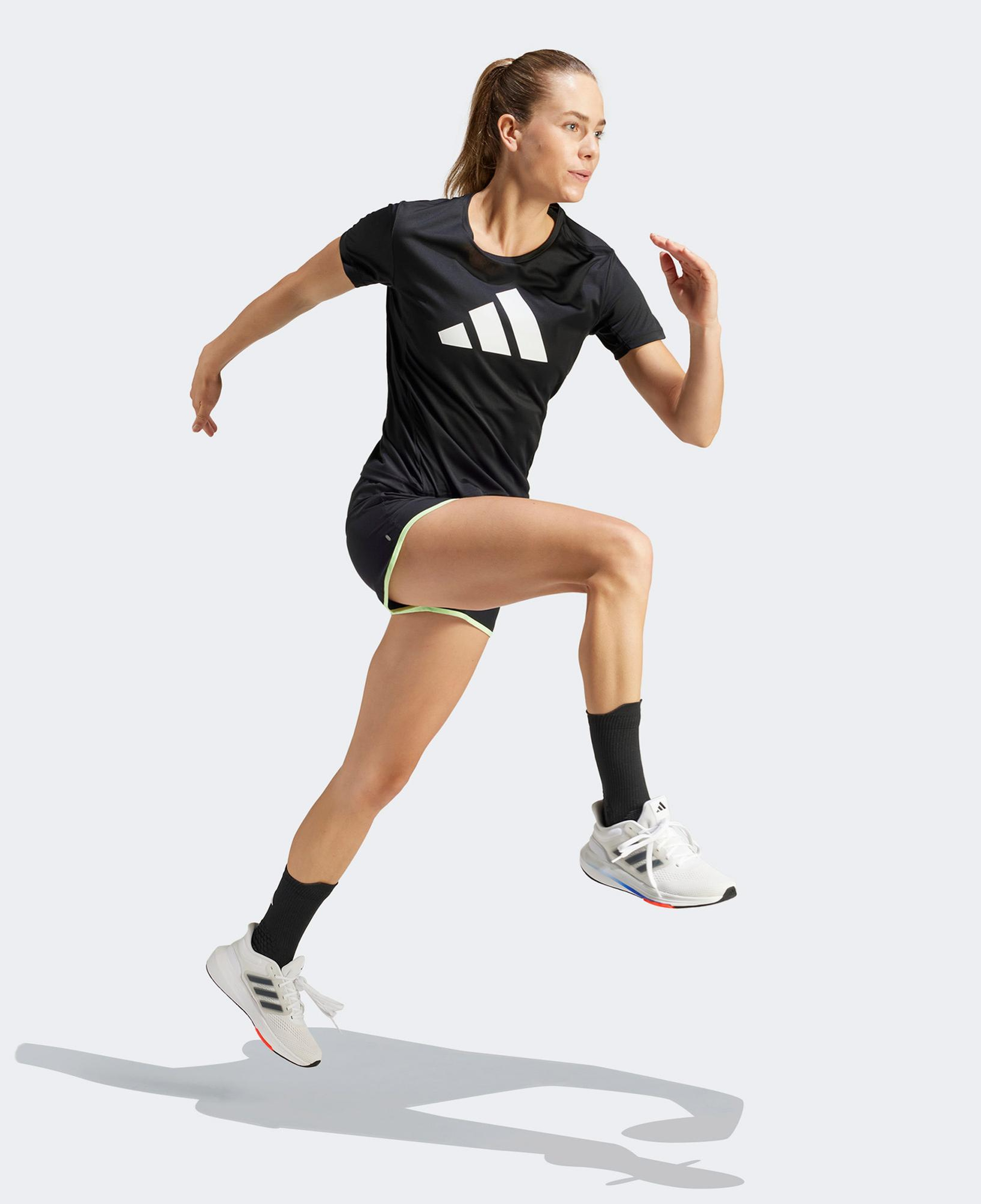 adidas Run It Kadın Siyah Koşu T-Shirt