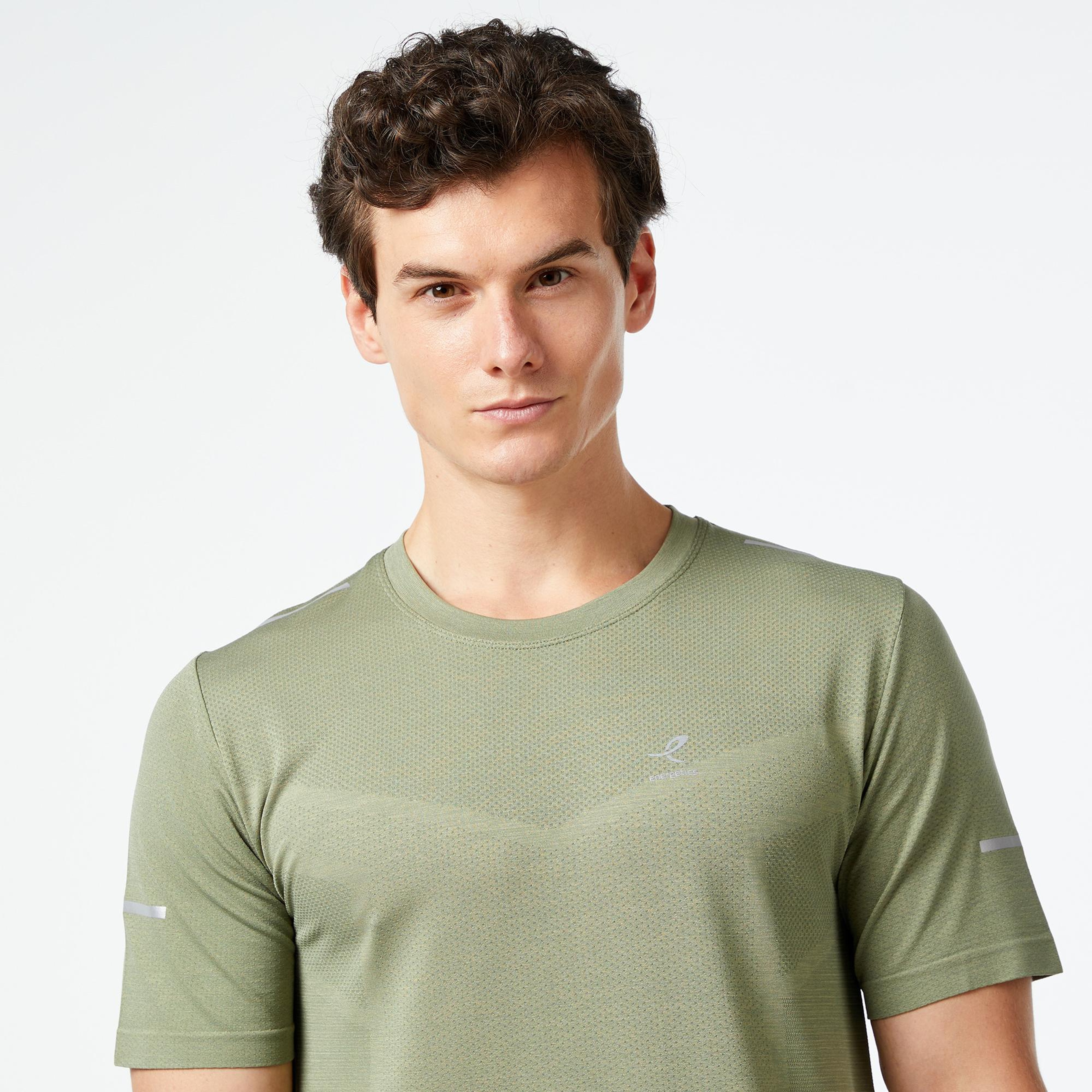 Energetics Tayeb Erkek Yeşil Antrenman T-Shirt