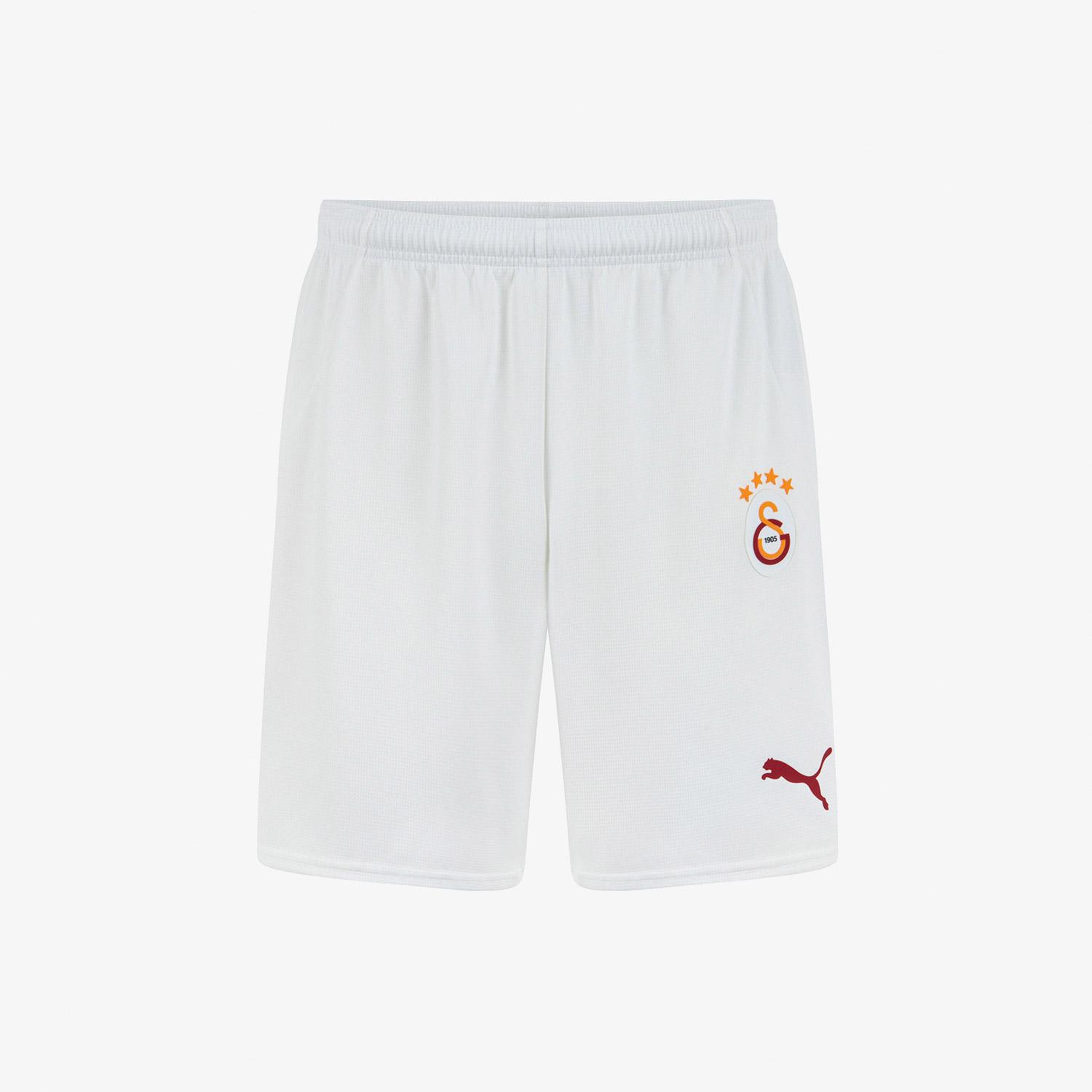 Puma Galatasaray 2024-25 Deplasman Erkek Beyaz Futbol Şortu