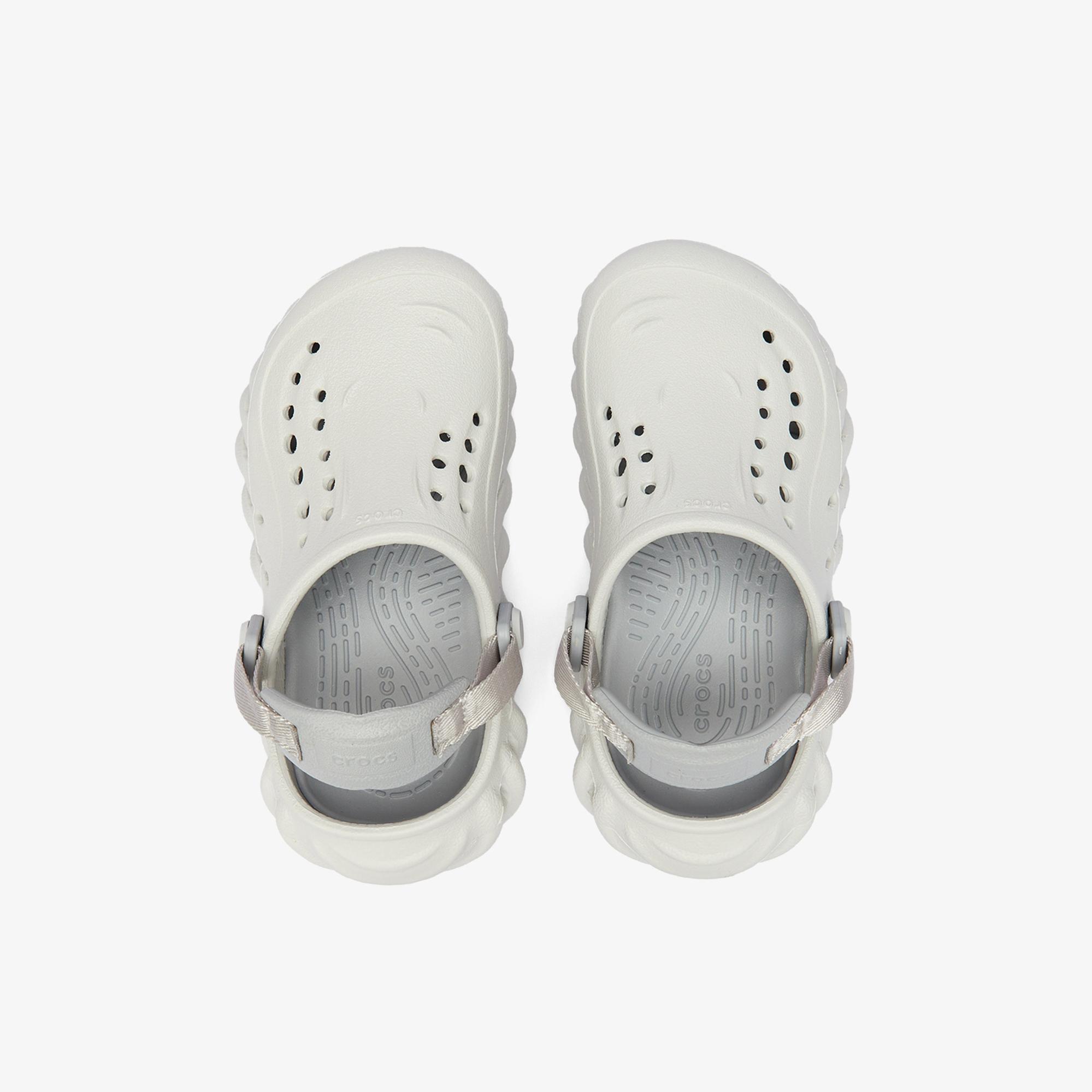 Crocs Echo Clog Çocuk Gri Terlik
