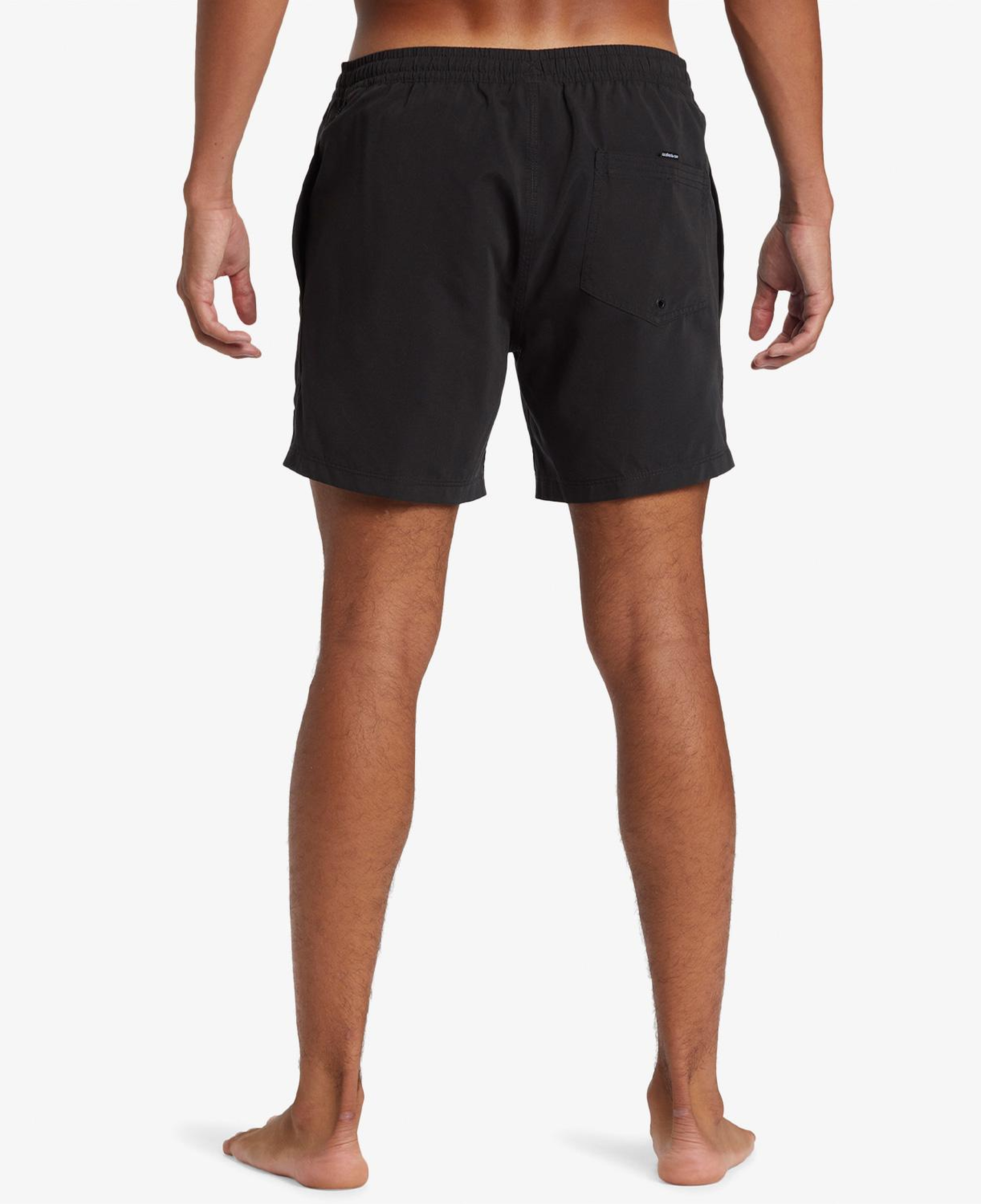 Quiksilver Everyday Solid 15 Erkek Siyah Mayo