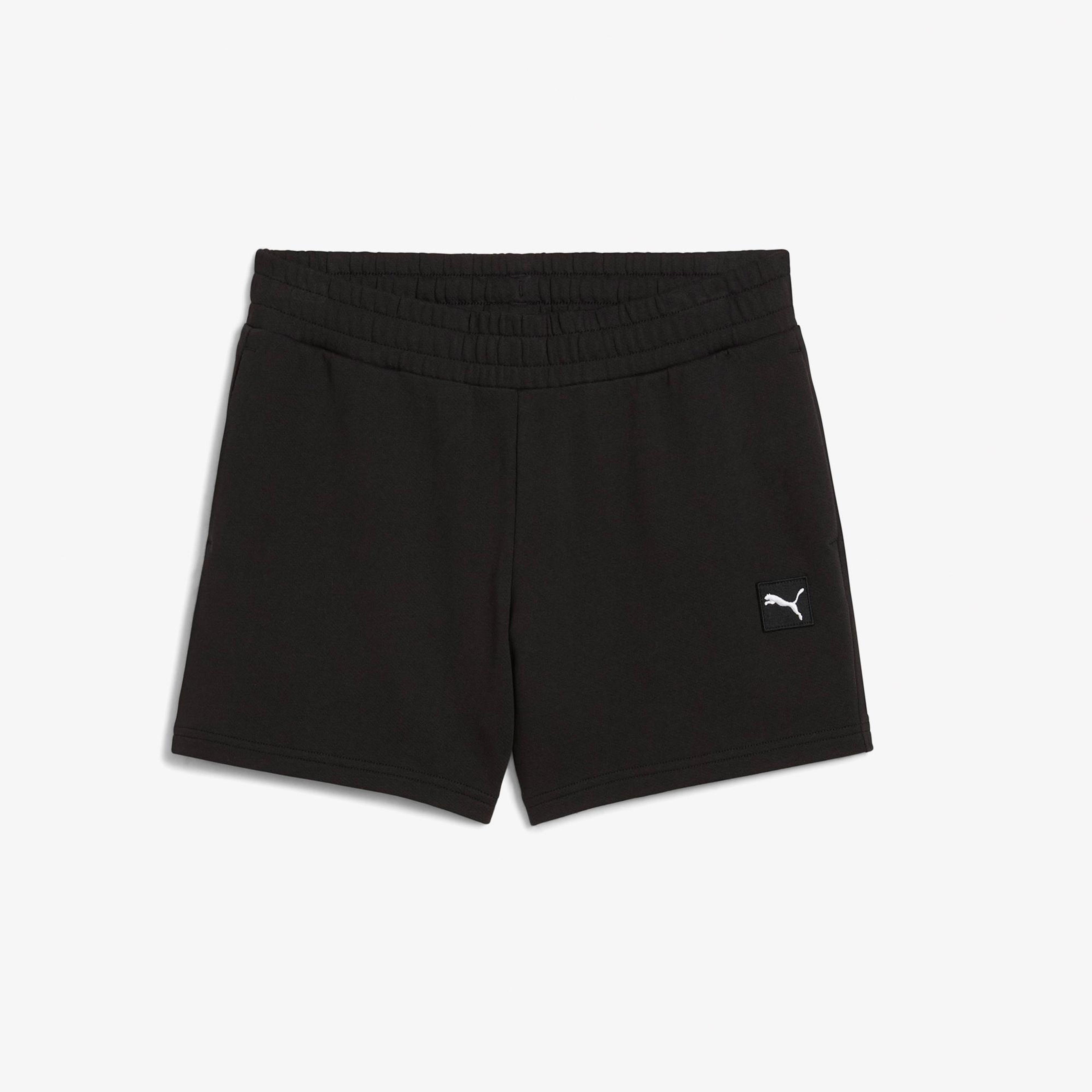 Puma Ess Elevatedmid-Rise5 Kadın Siyah Şort