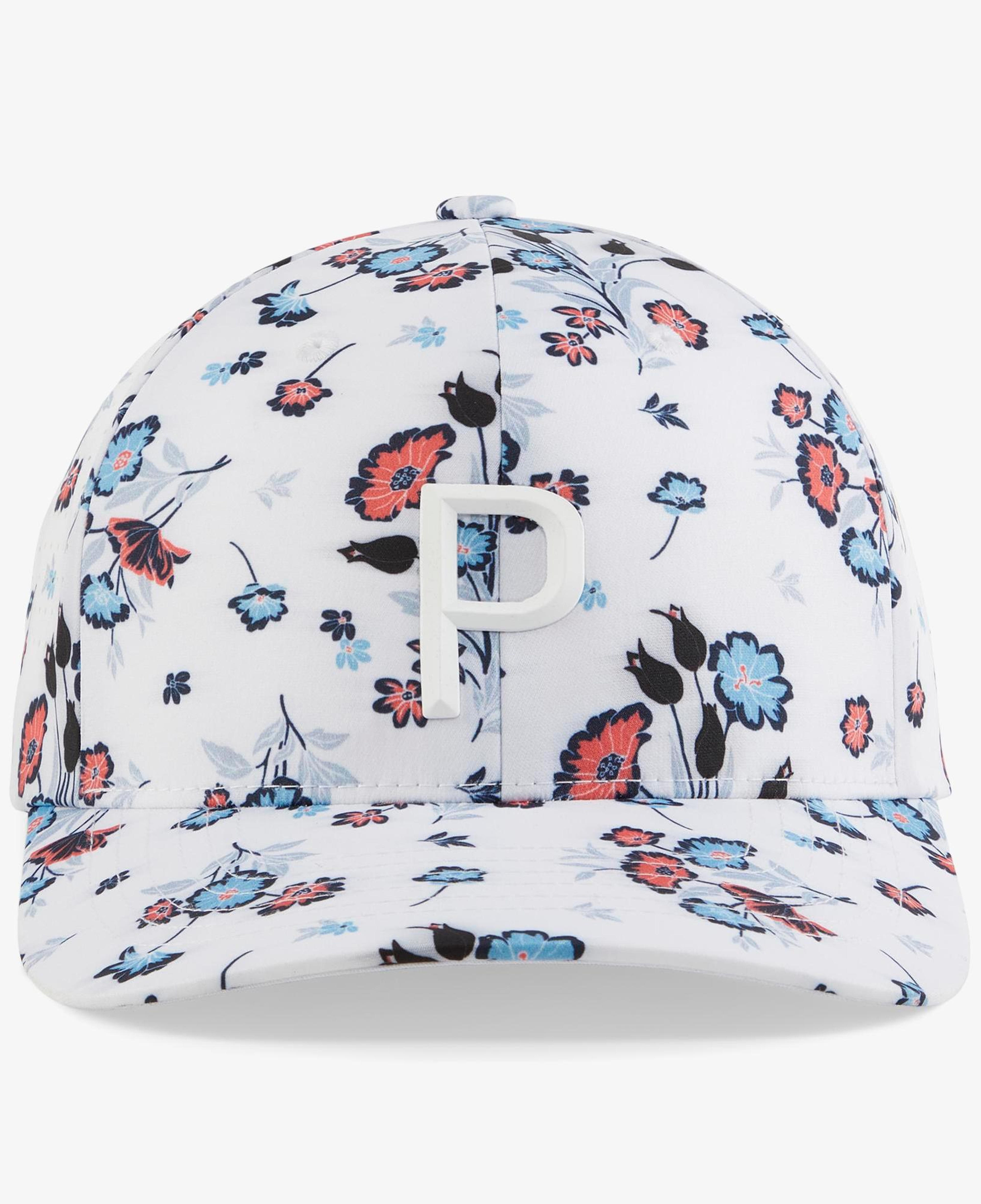 Puma Golf Heirloom Tech P Snapback Unisex Beyaz Şapka