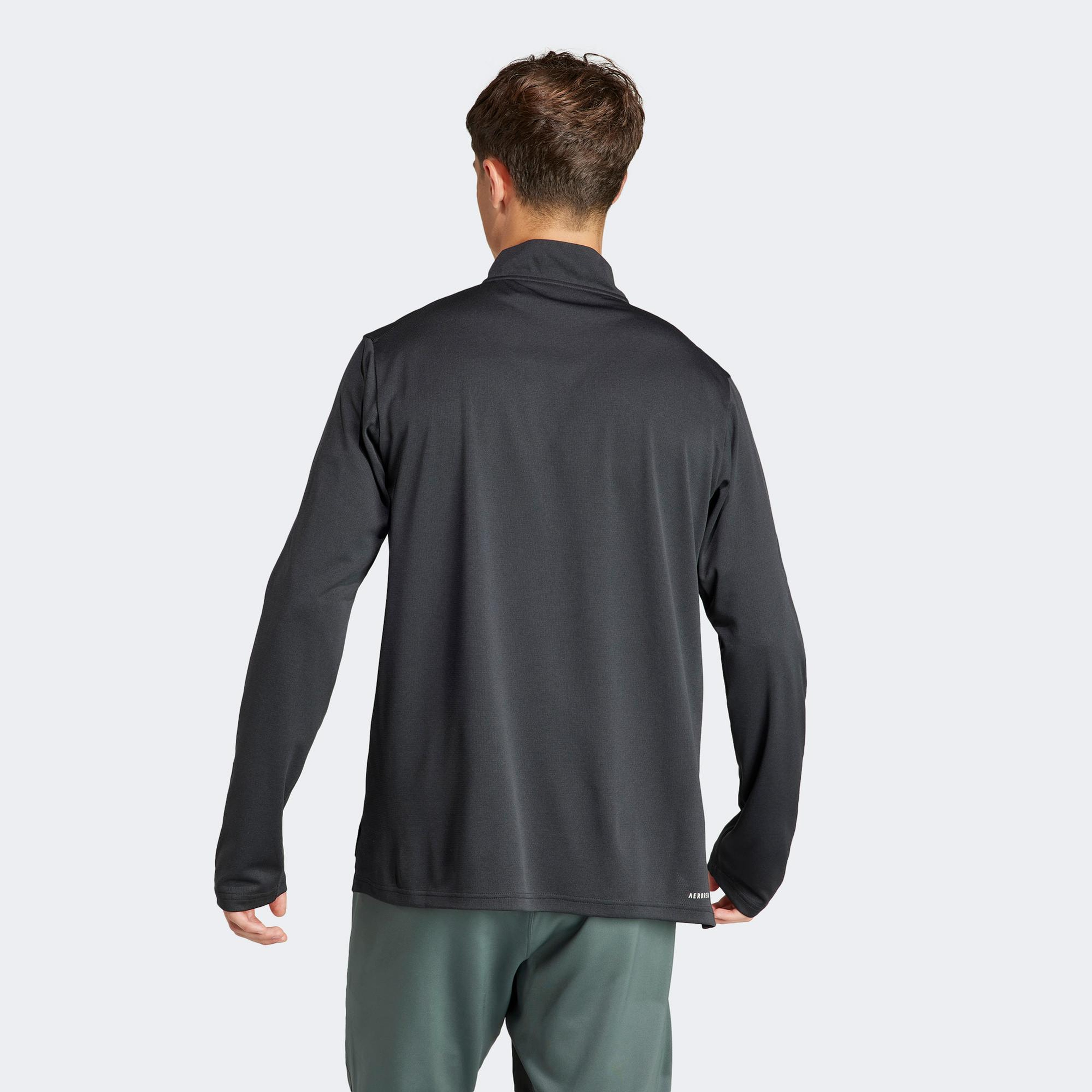 adidas Train Essentials Erkek Siyah Günlük Sweatshirt