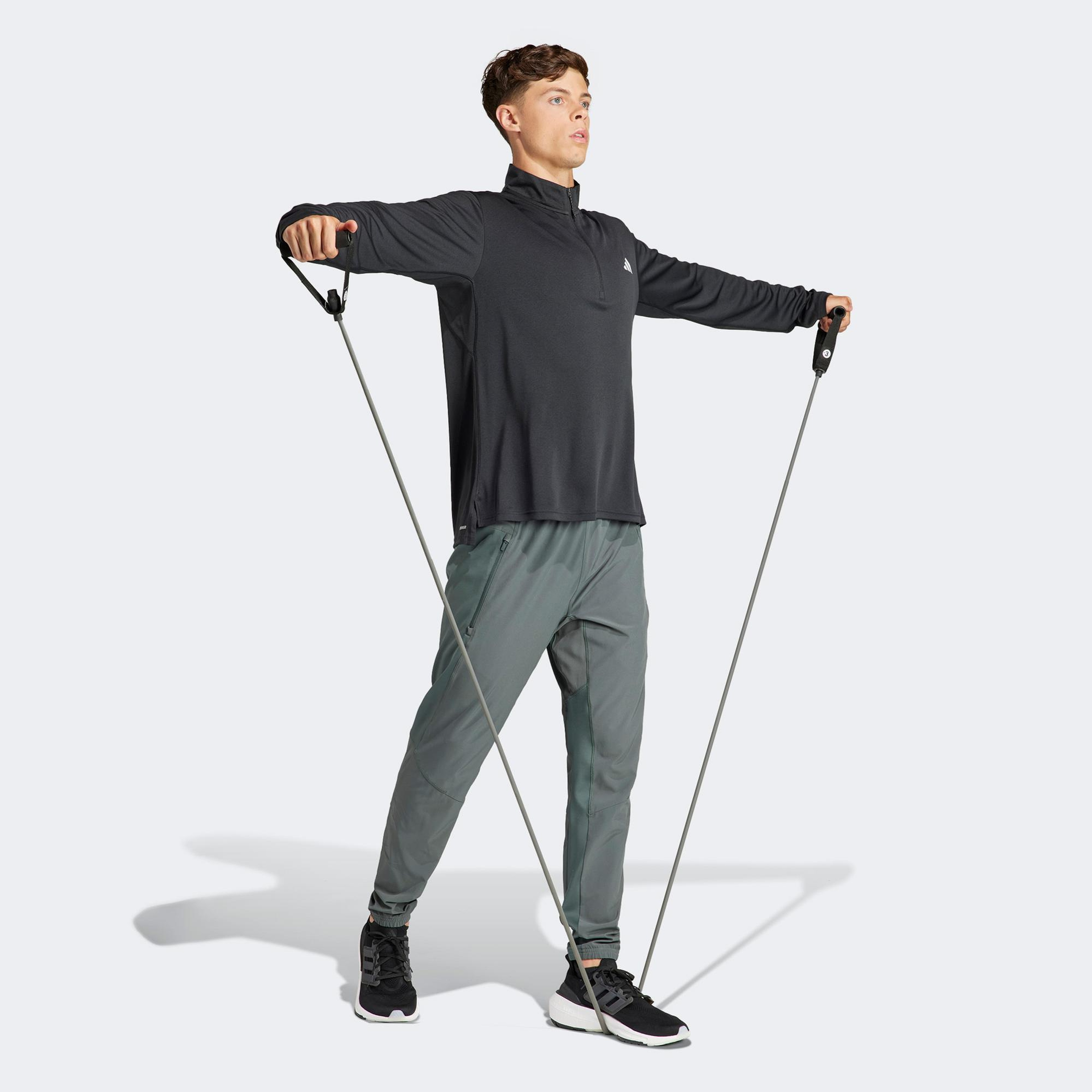 adidas Train Essentials Erkek Siyah Günlük Sweatshirt