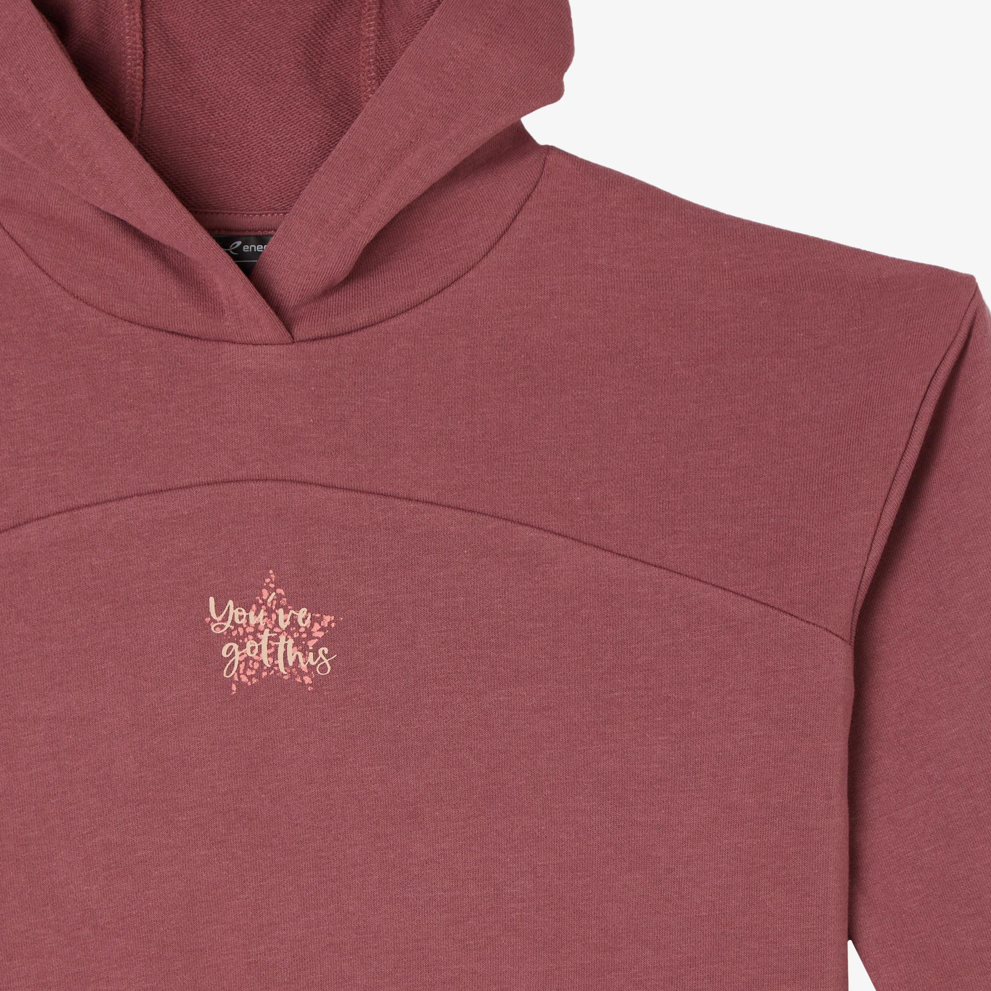 Energetics Full-Zipped Çocuk Kırmızı Günlük Sweatshirt