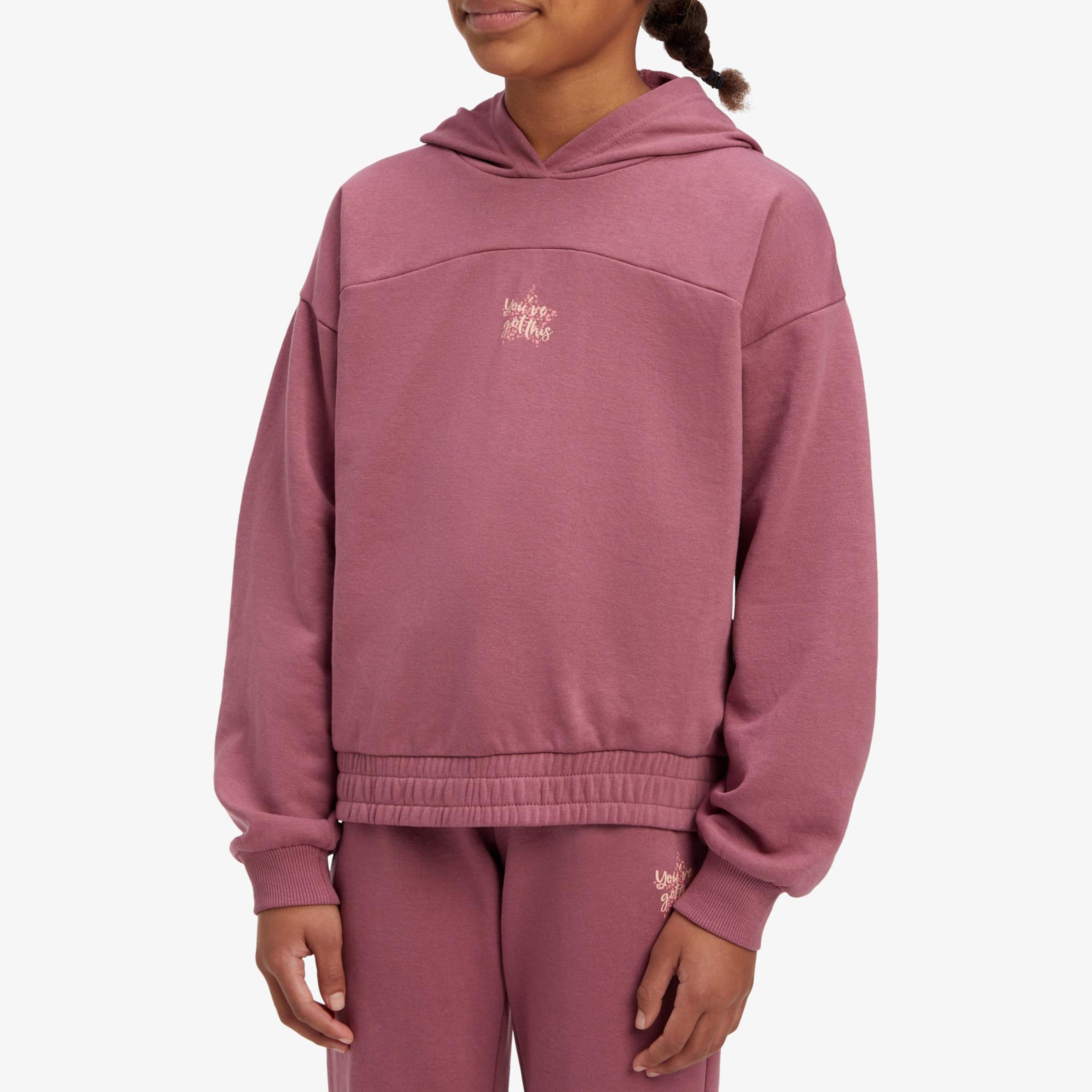 Energetics Full-Zipped Çocuk Kırmızı Günlük Sweatshirt