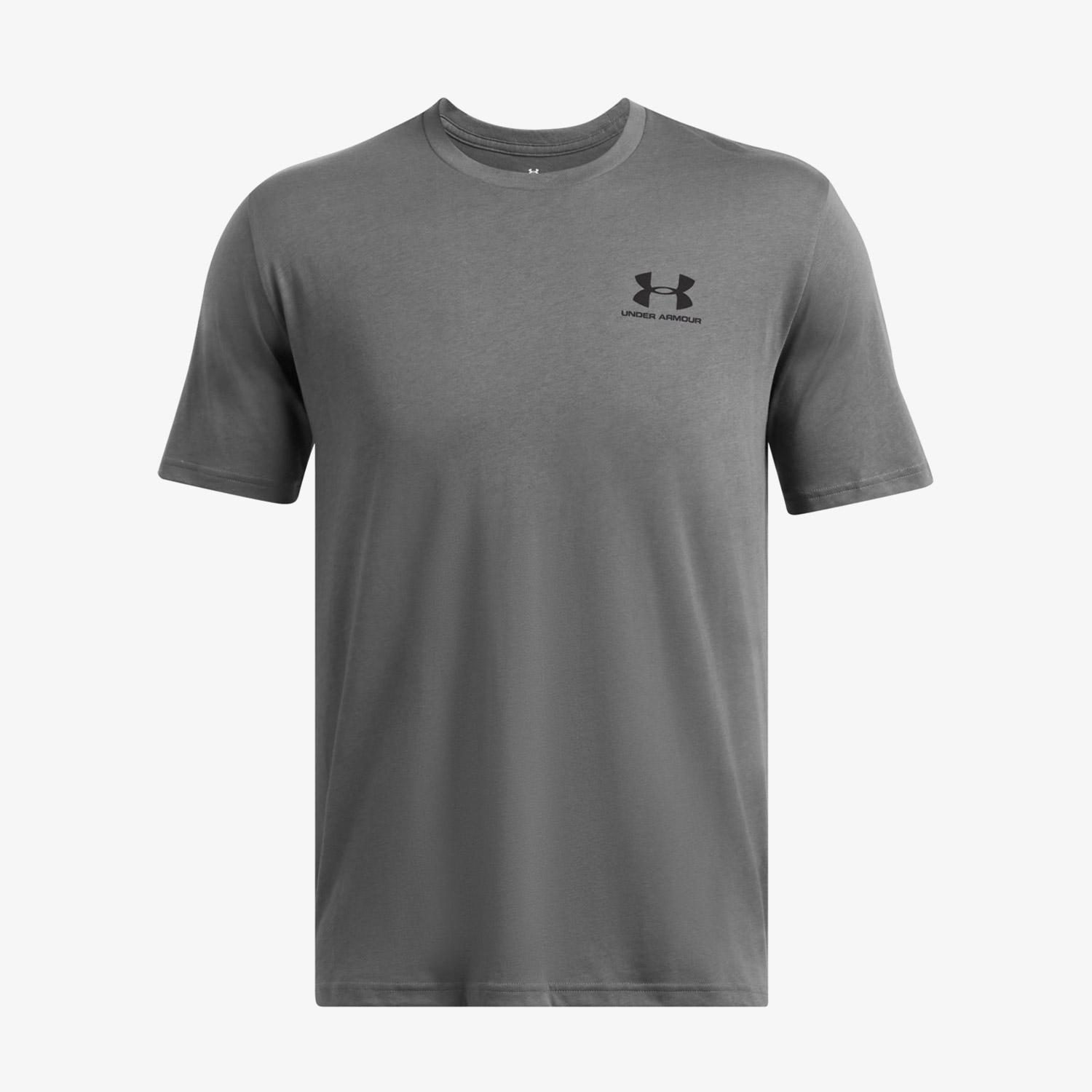 Under Armour Sportstyle Lc Ss Erkek Gri T-Shirt