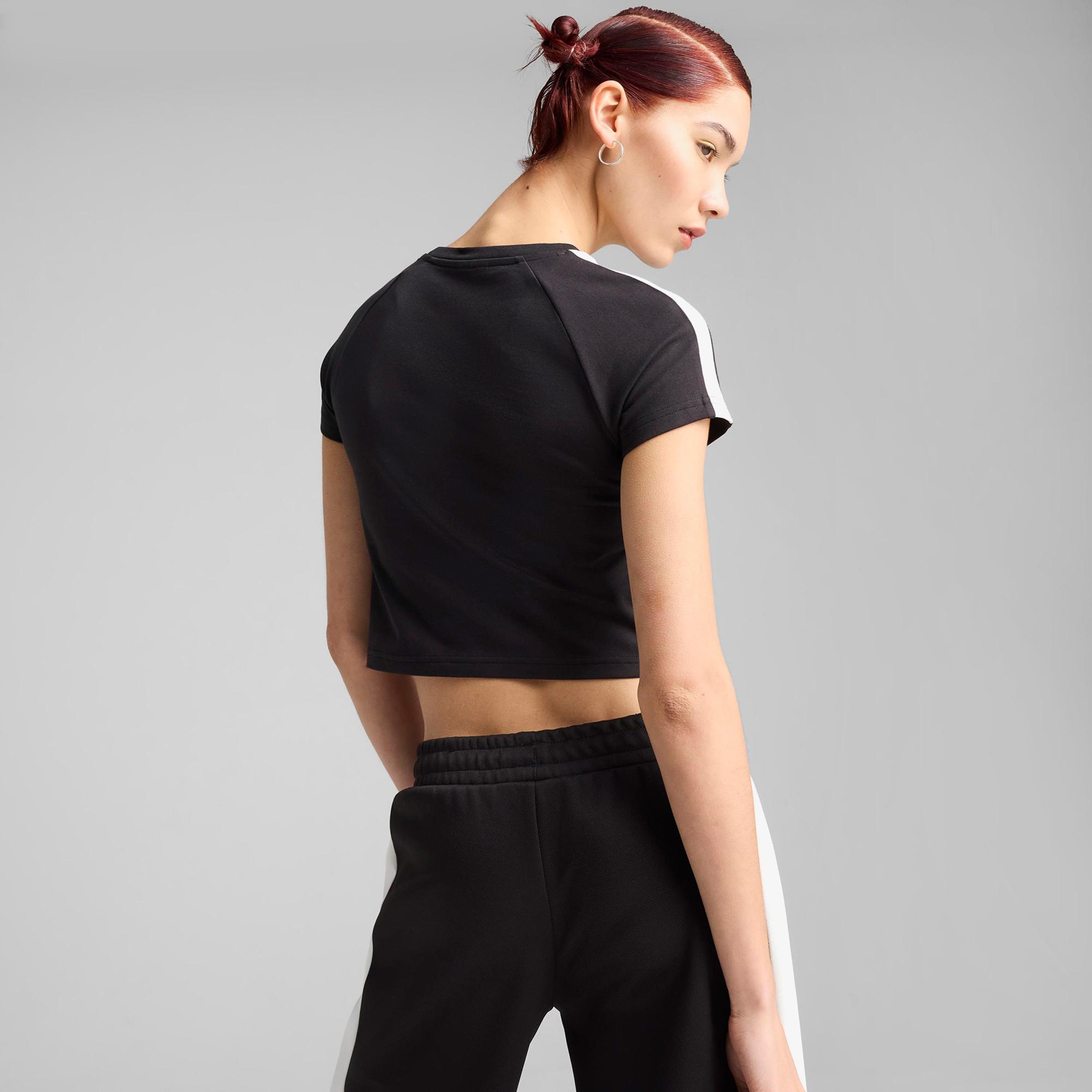 Puma T7 Baby Kadın Siyah T-Shirt