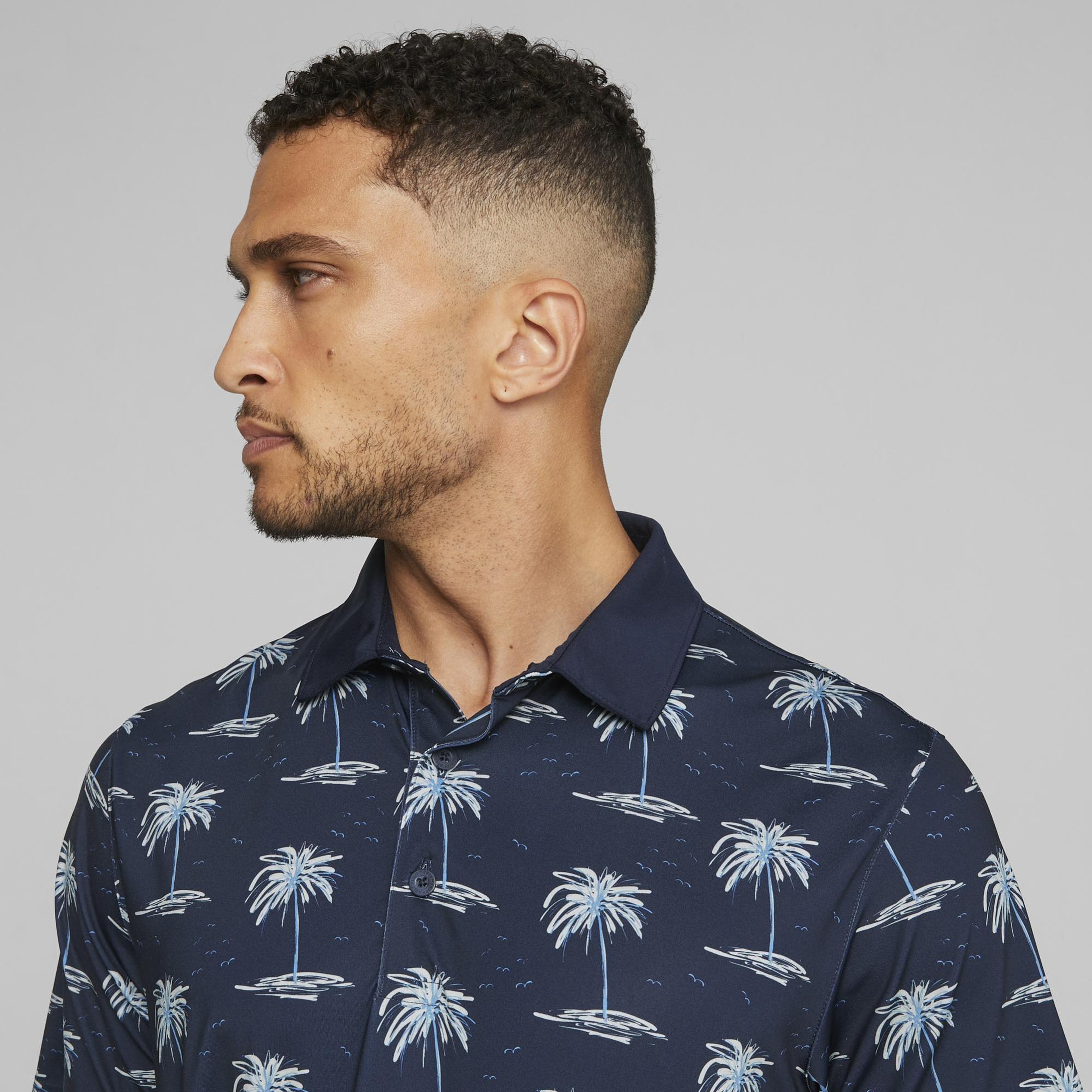 Puma Golf Mirage Erkek Lacivert Polo