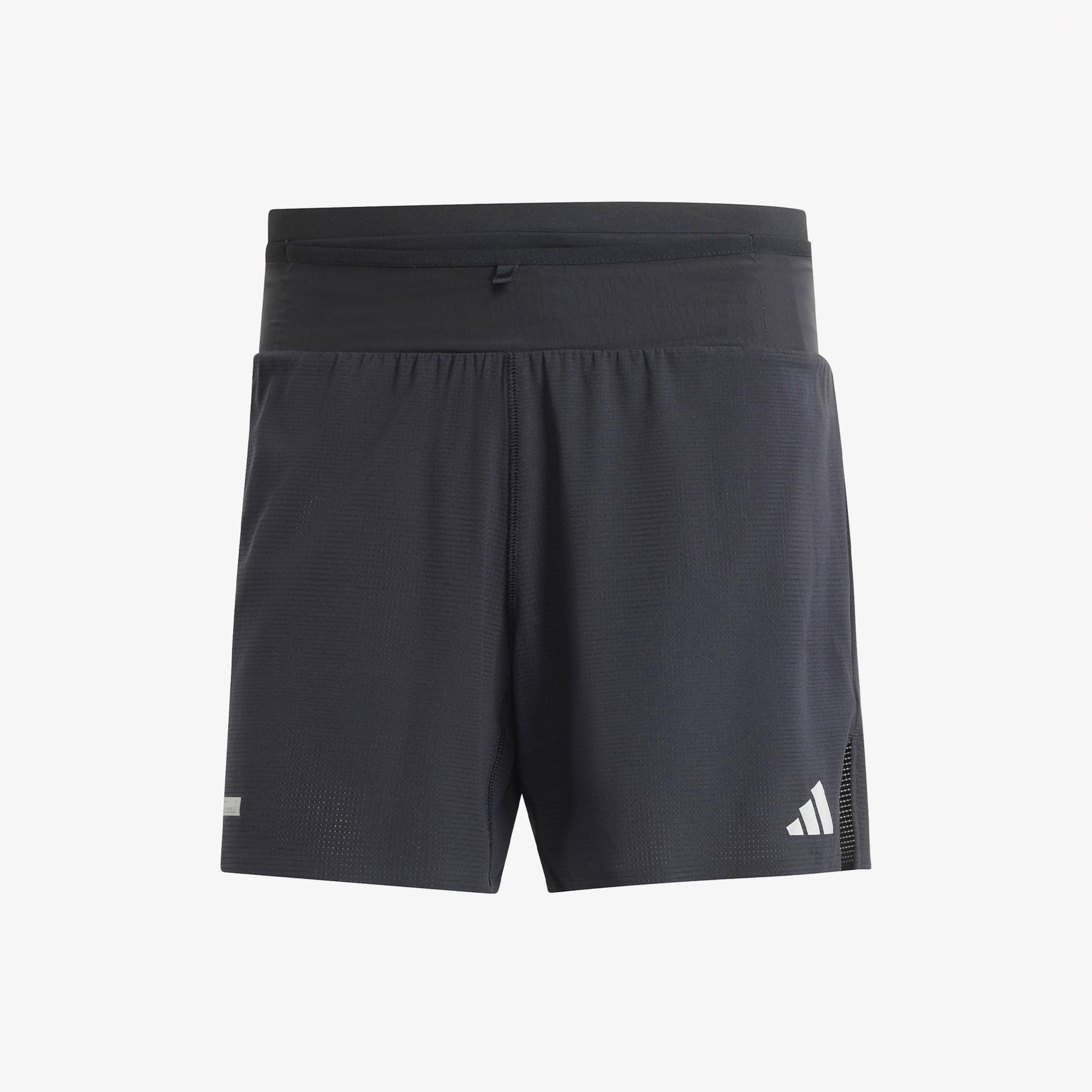 adidas Ultimate HEAT.RDY Erkek Siyah Koşu Şortu