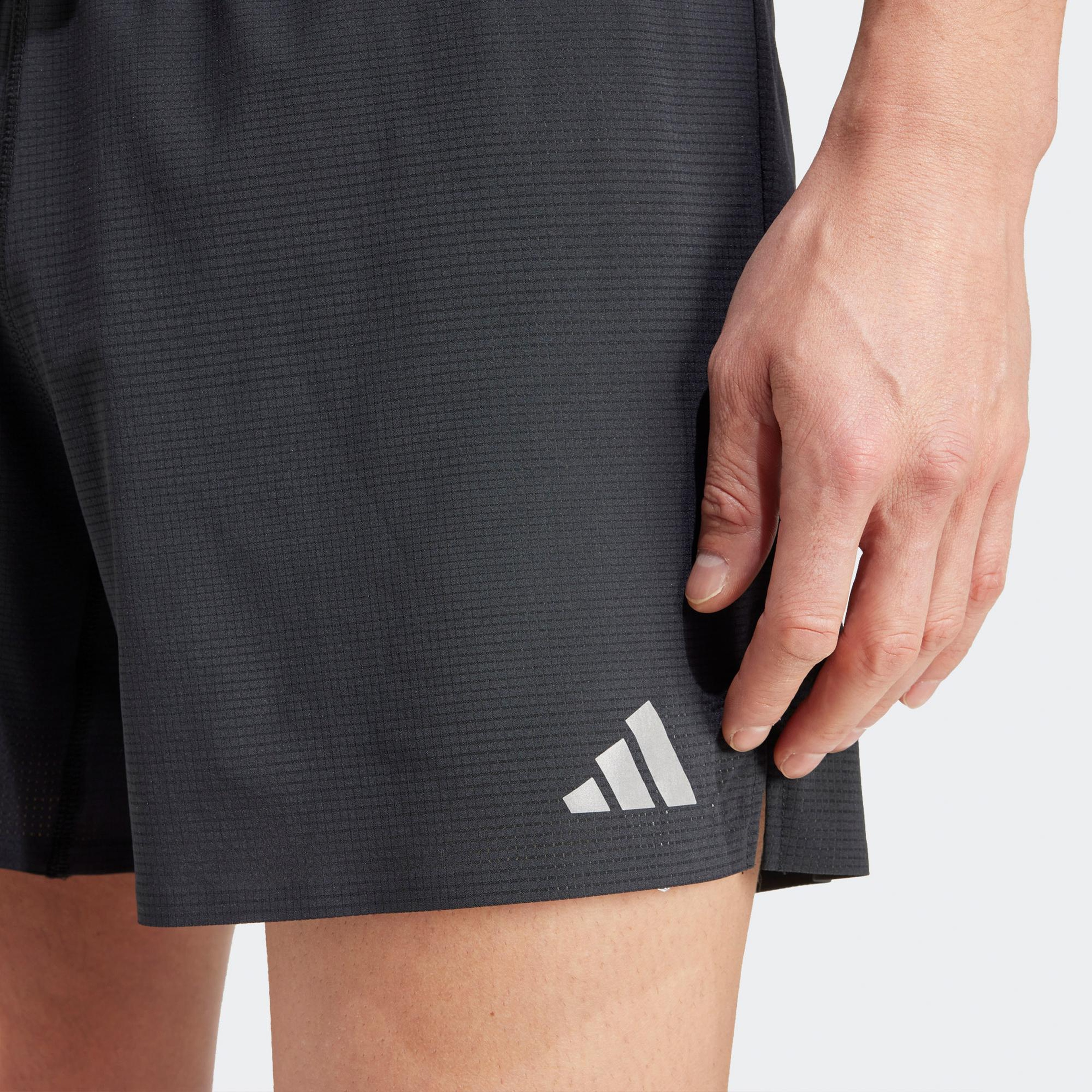 adidas Ultimate HEAT.RDY Erkek Siyah Koşu Şortu