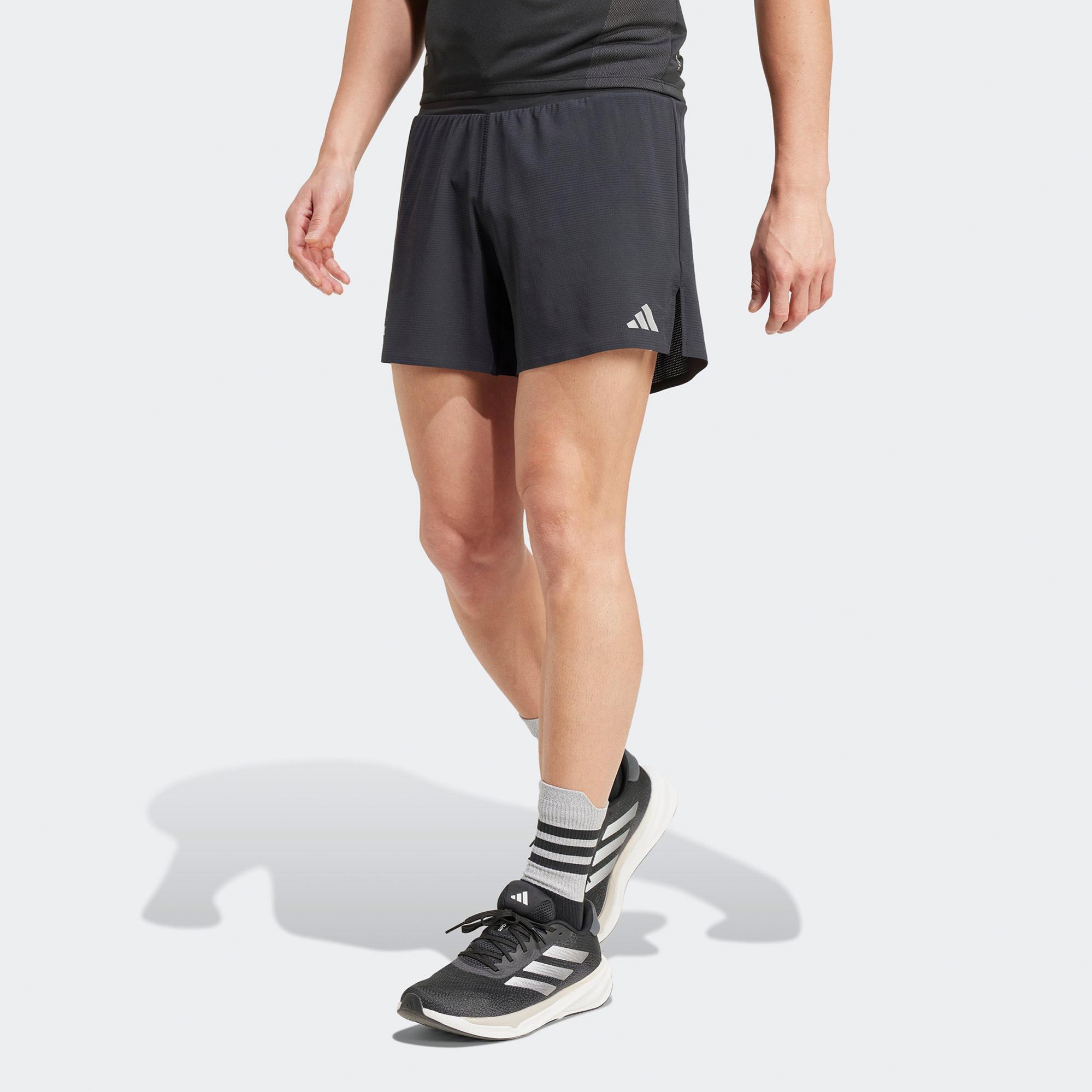 adidas Ultimate HEAT.RDY Erkek Siyah Koşu Şortu