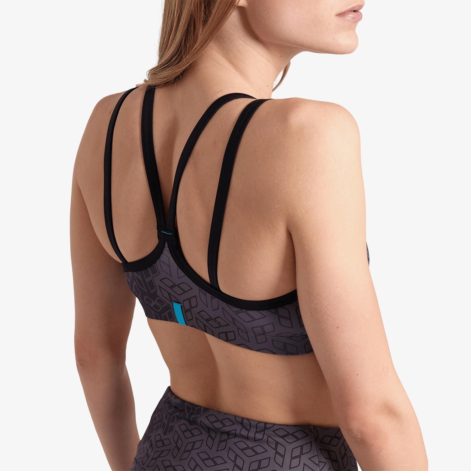 Arena Seamless Tank Kadın Gri Bra