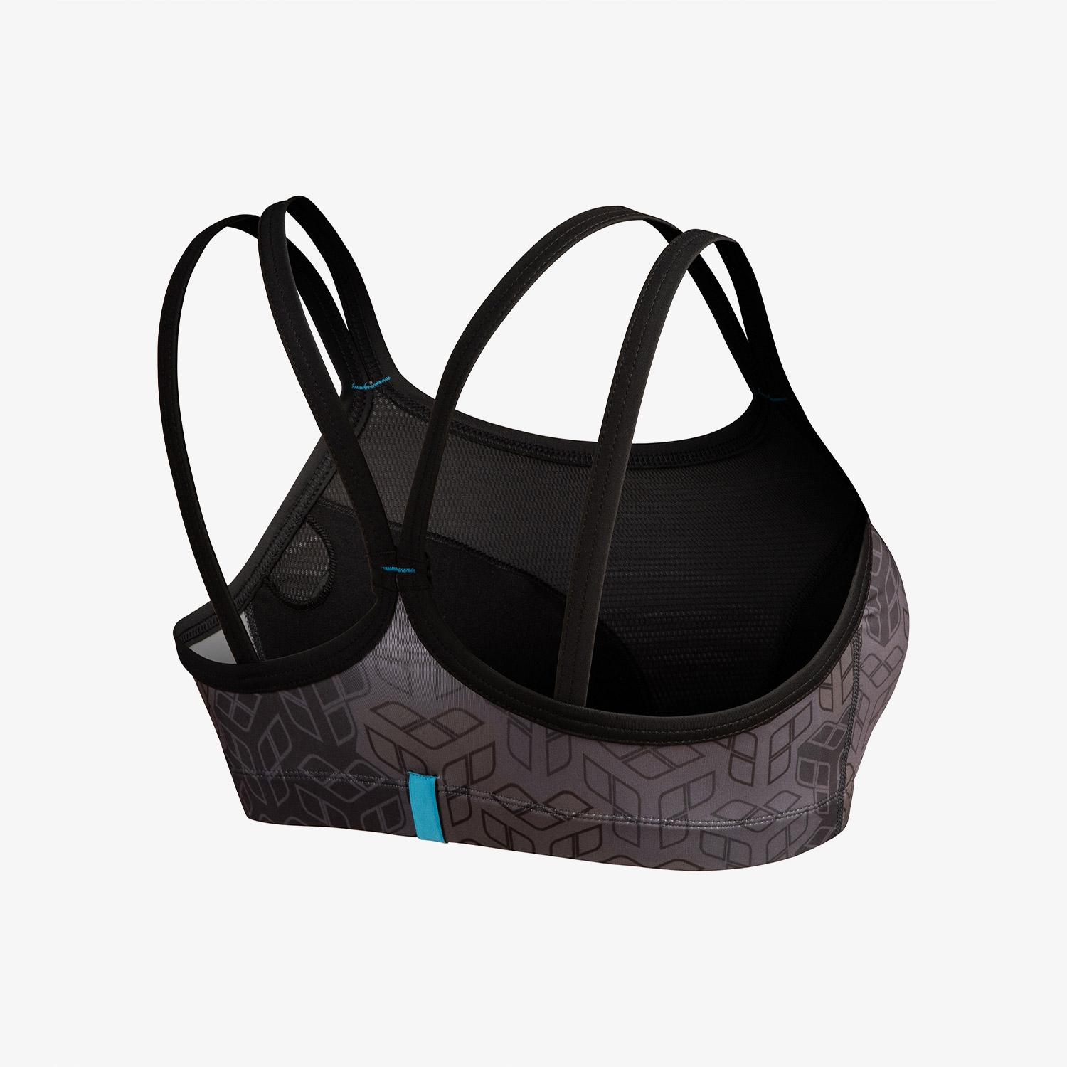 Arena Seamless Tank Kadın Gri Bra