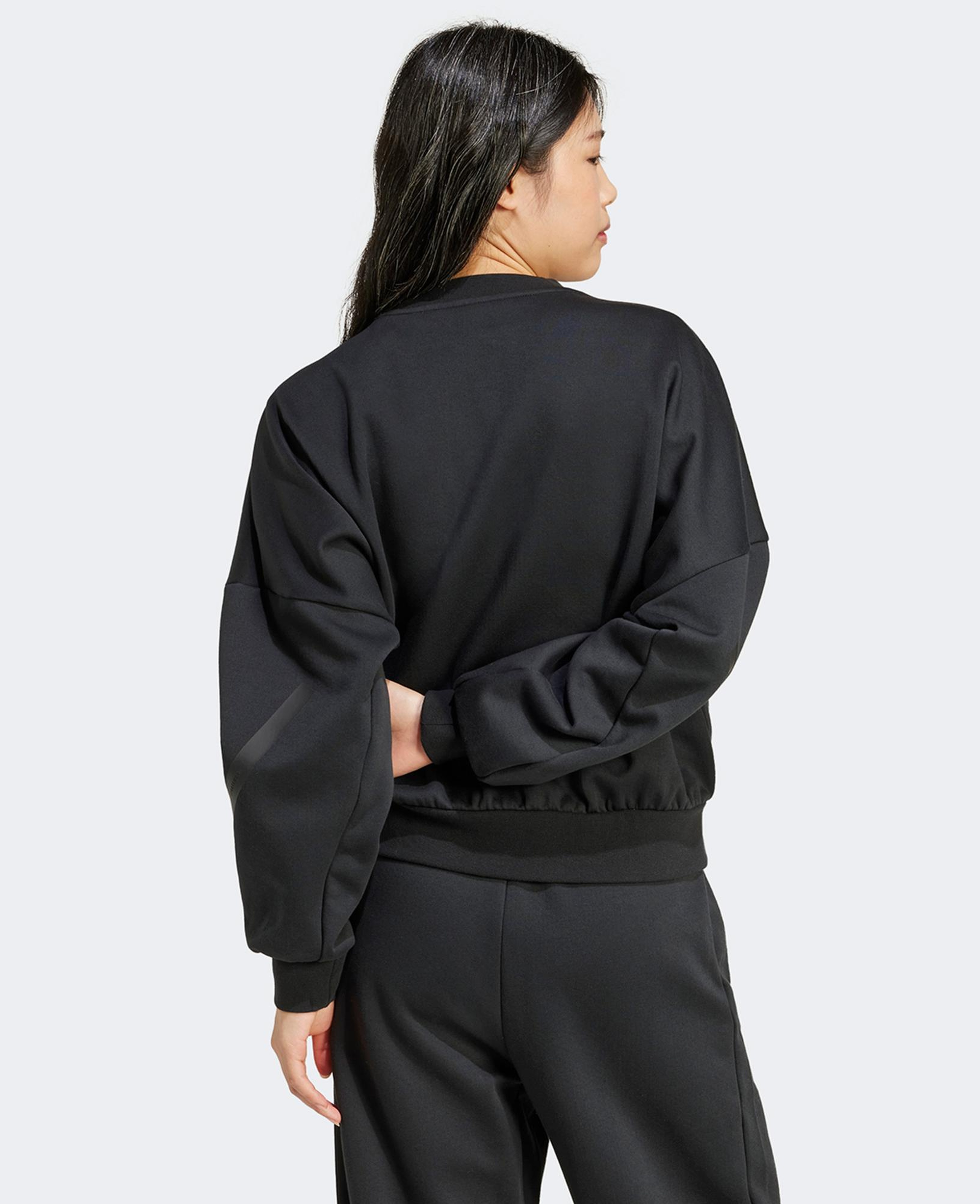 adidas Z.N.E. Kadın Siyah Günlük Sweatshirt