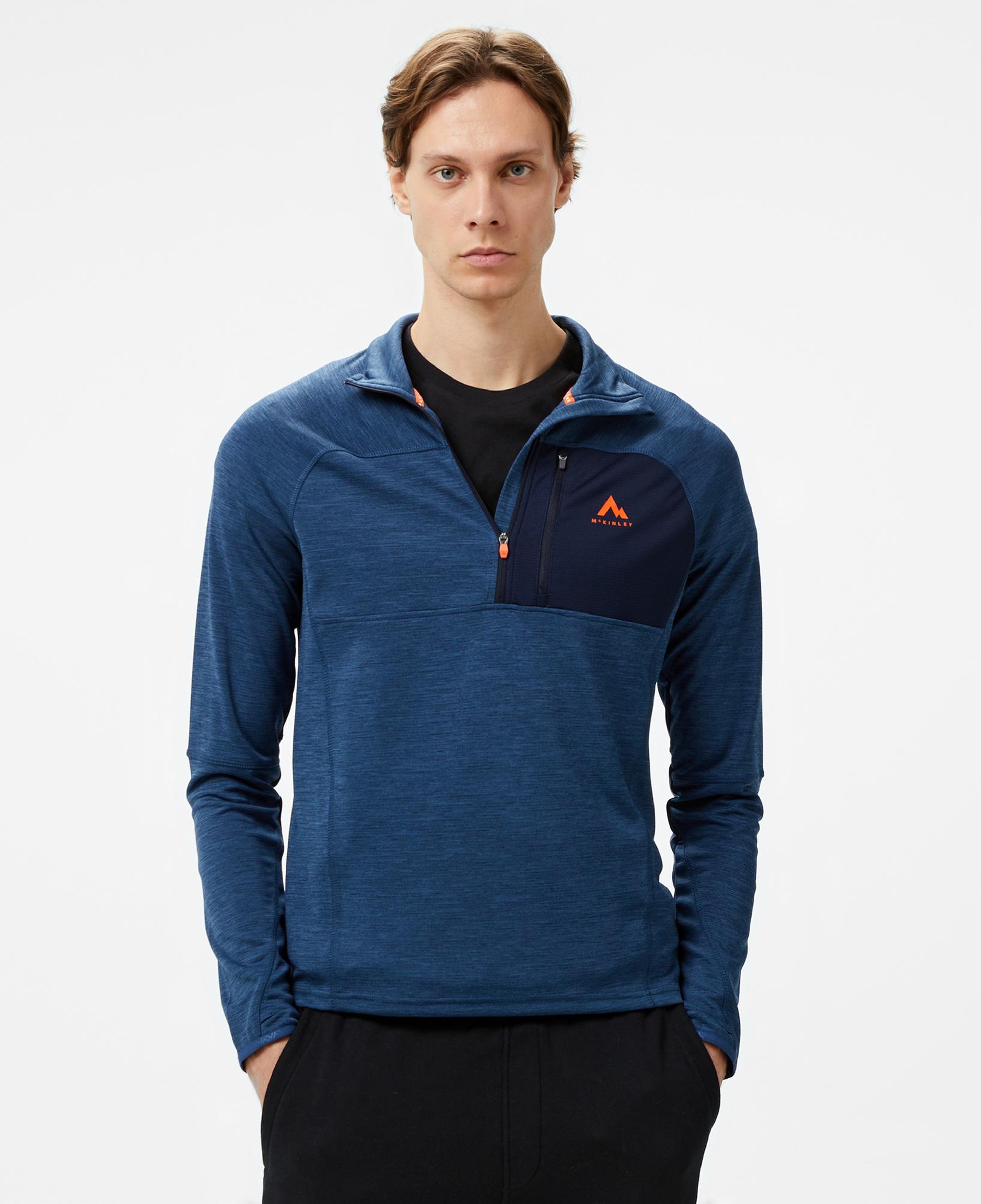 McKinley Tampo II Erkek Mavi Outdoor Polar