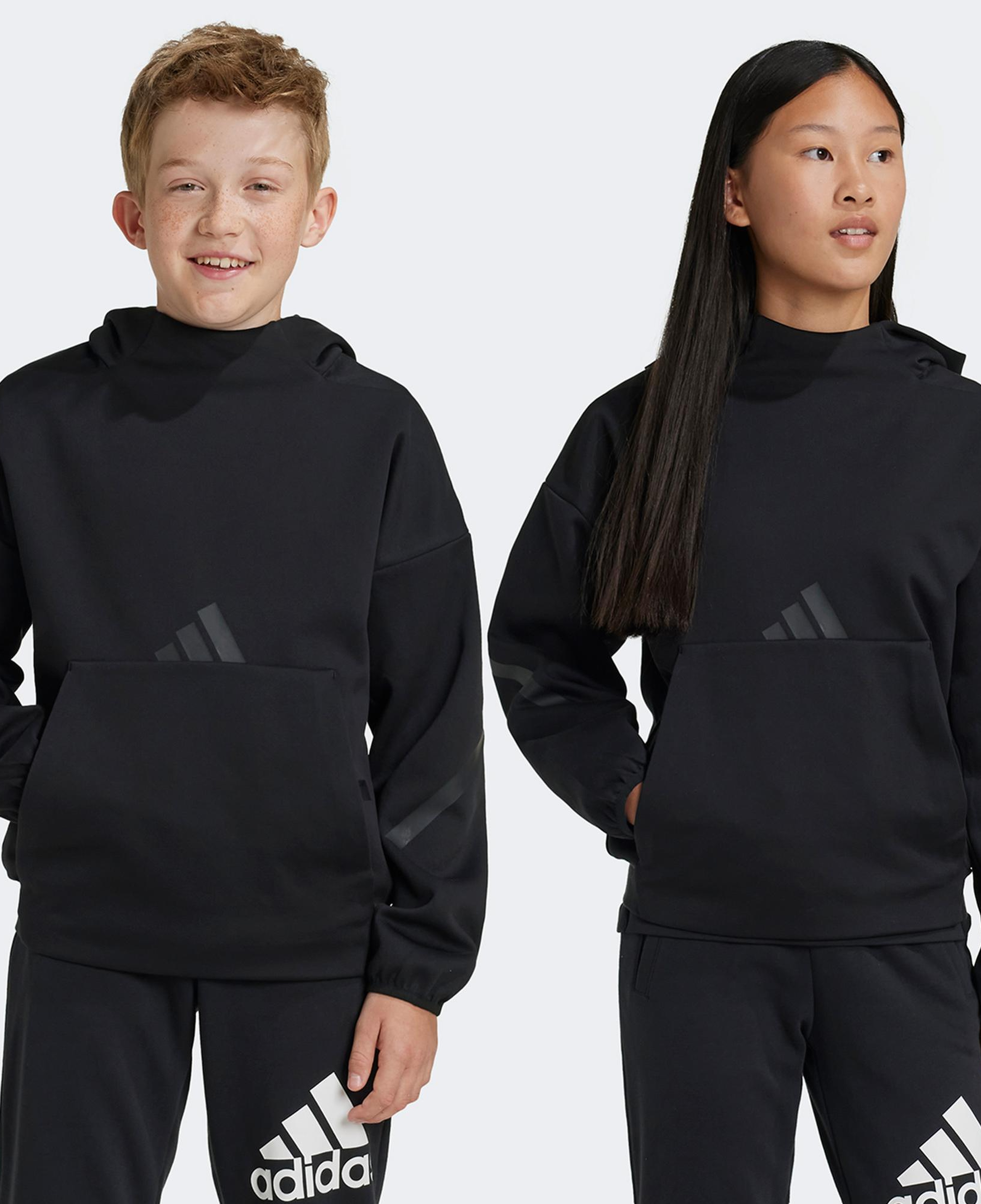 adidas Z.N.E. Çocuk Siyah Günlük Sweatshirt