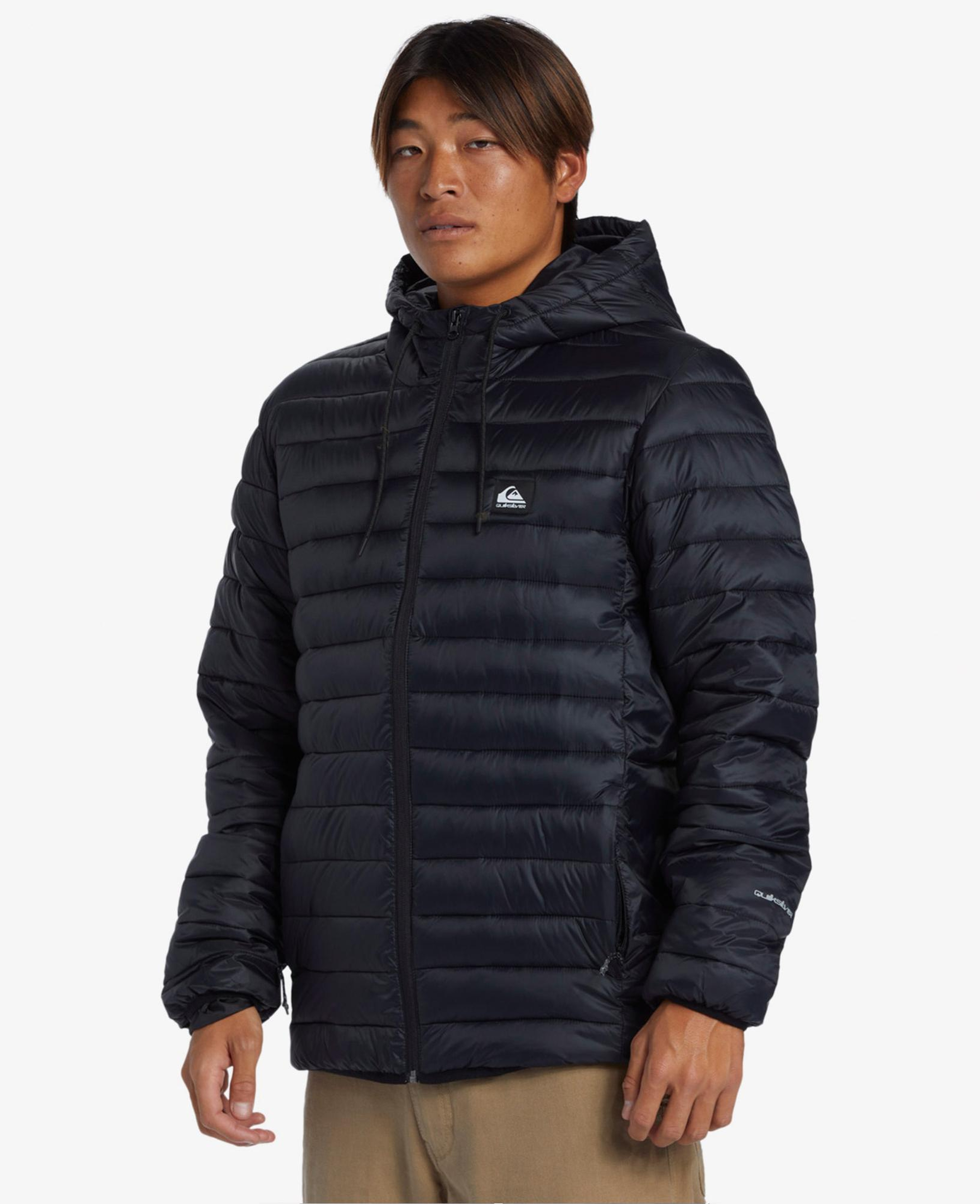 Quiksilver Scaly Insulated Erkek Siyah Mont