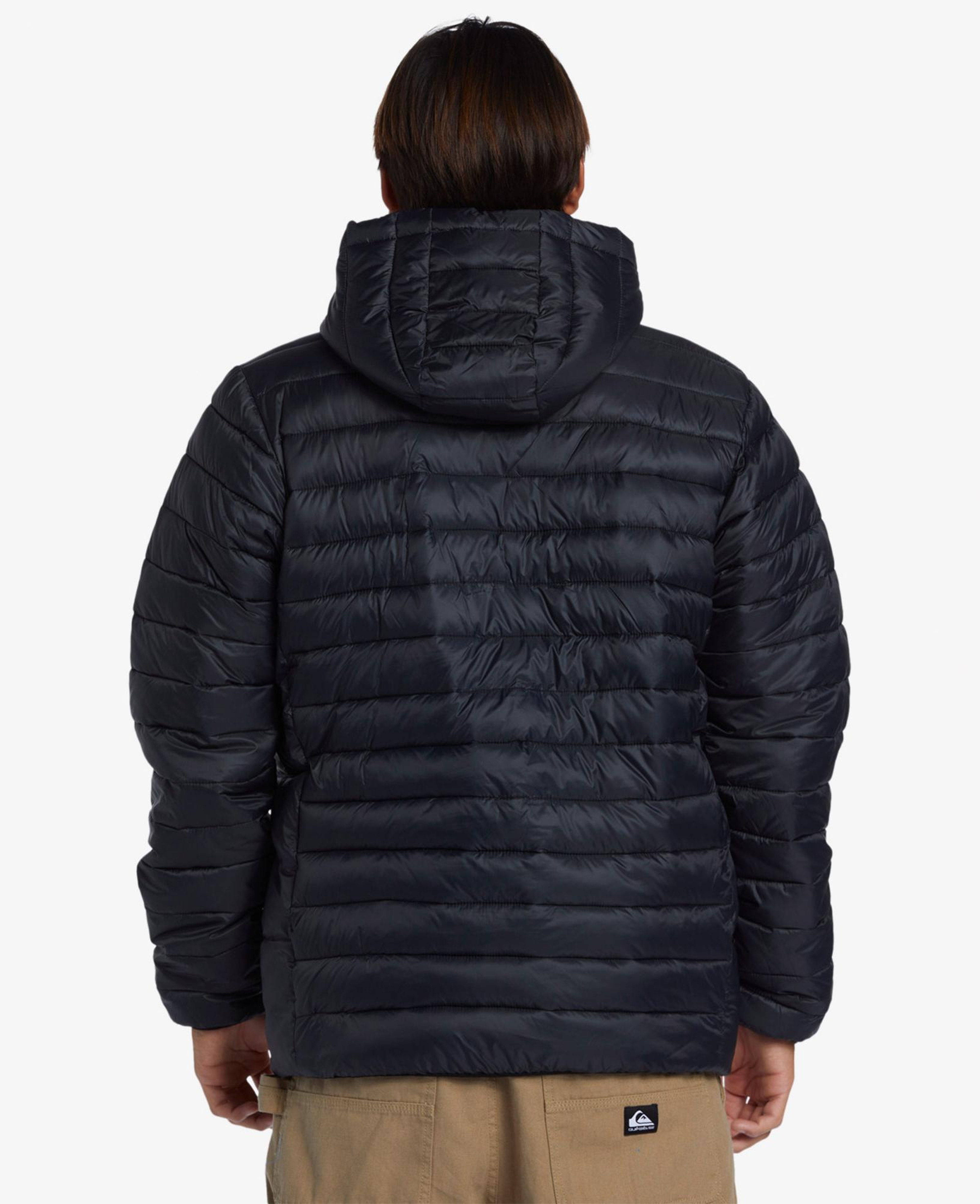 Quiksilver Scaly Insulated Erkek Siyah Mont