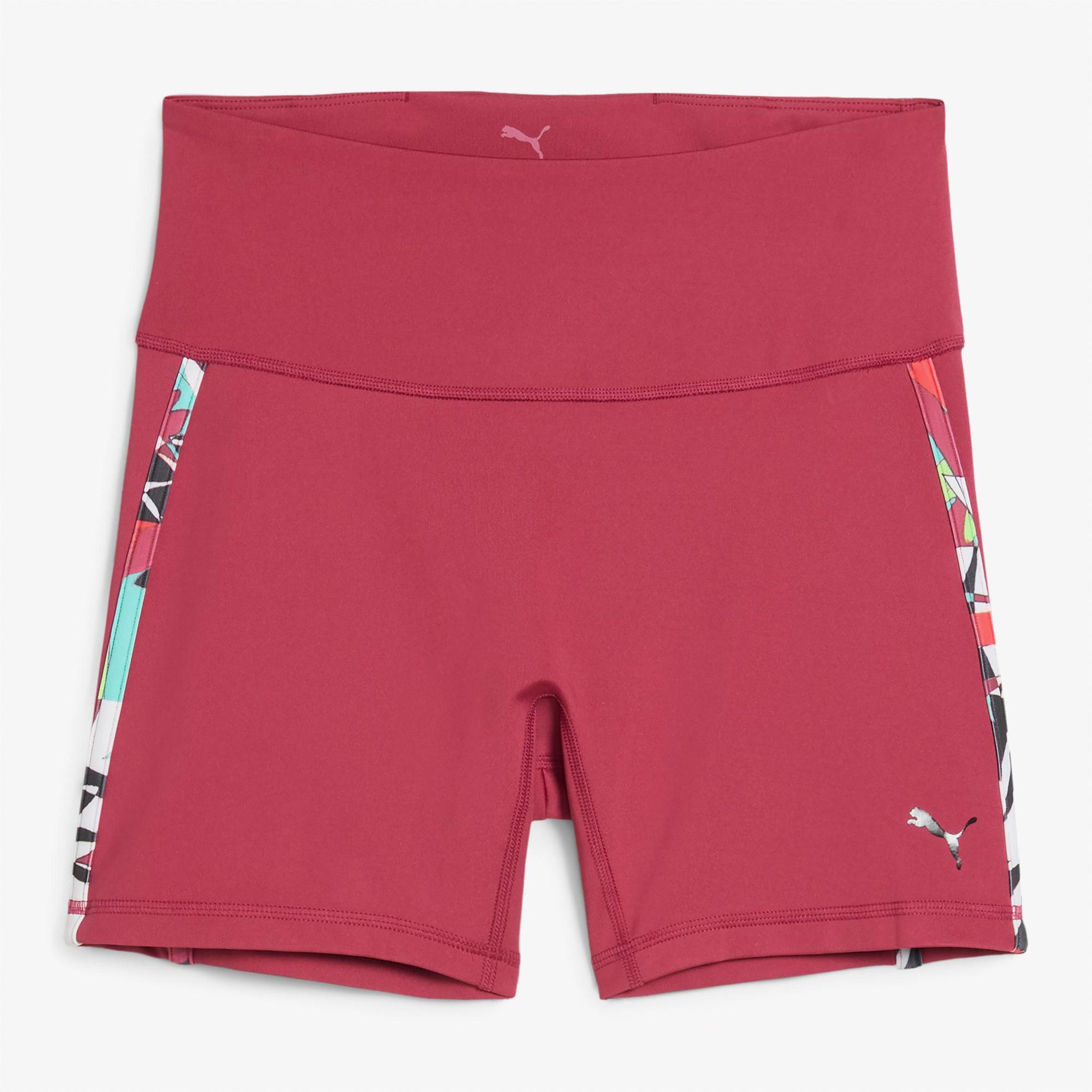 Puma Tropical Aop Hw 5 Kadın Pembe Antrenman Şortu