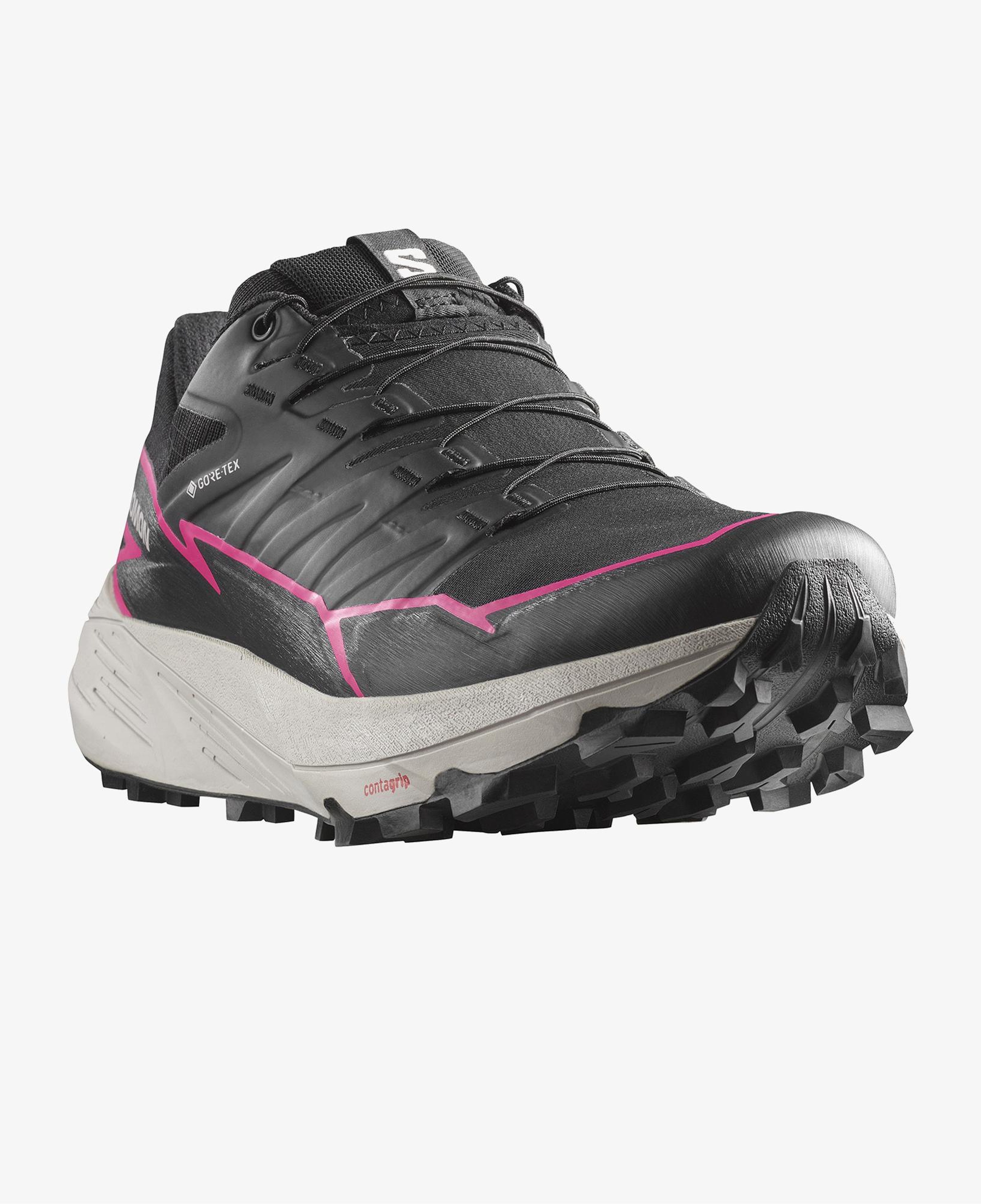Salomon Thundercross Gore Tex Kadın Siyah Koşu Ayakkabısı
