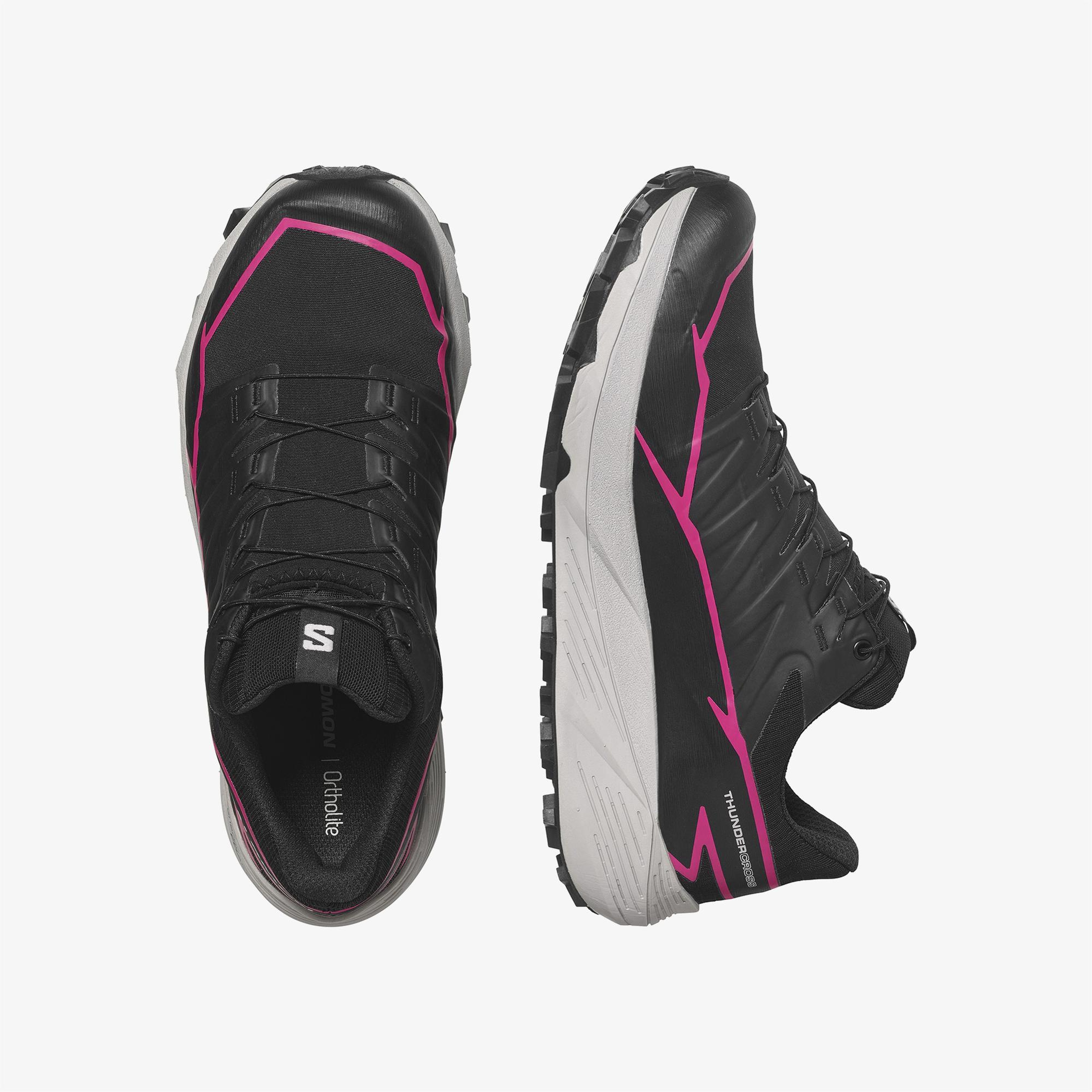 Salomon Thundercross Gore Tex Kadın Siyah Koşu Ayakkabısı