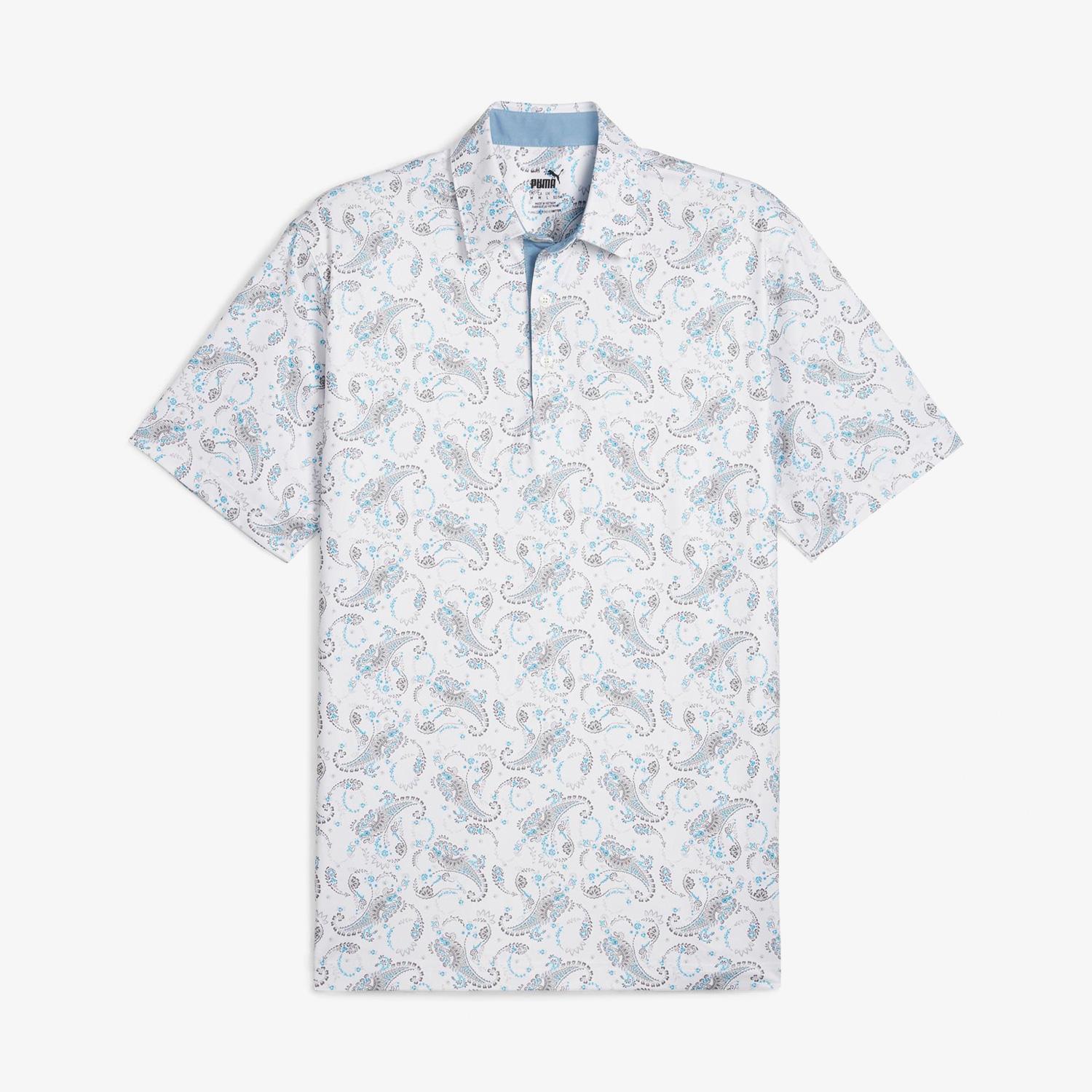 Puma Cloudspun Erkek Beyaz Polo