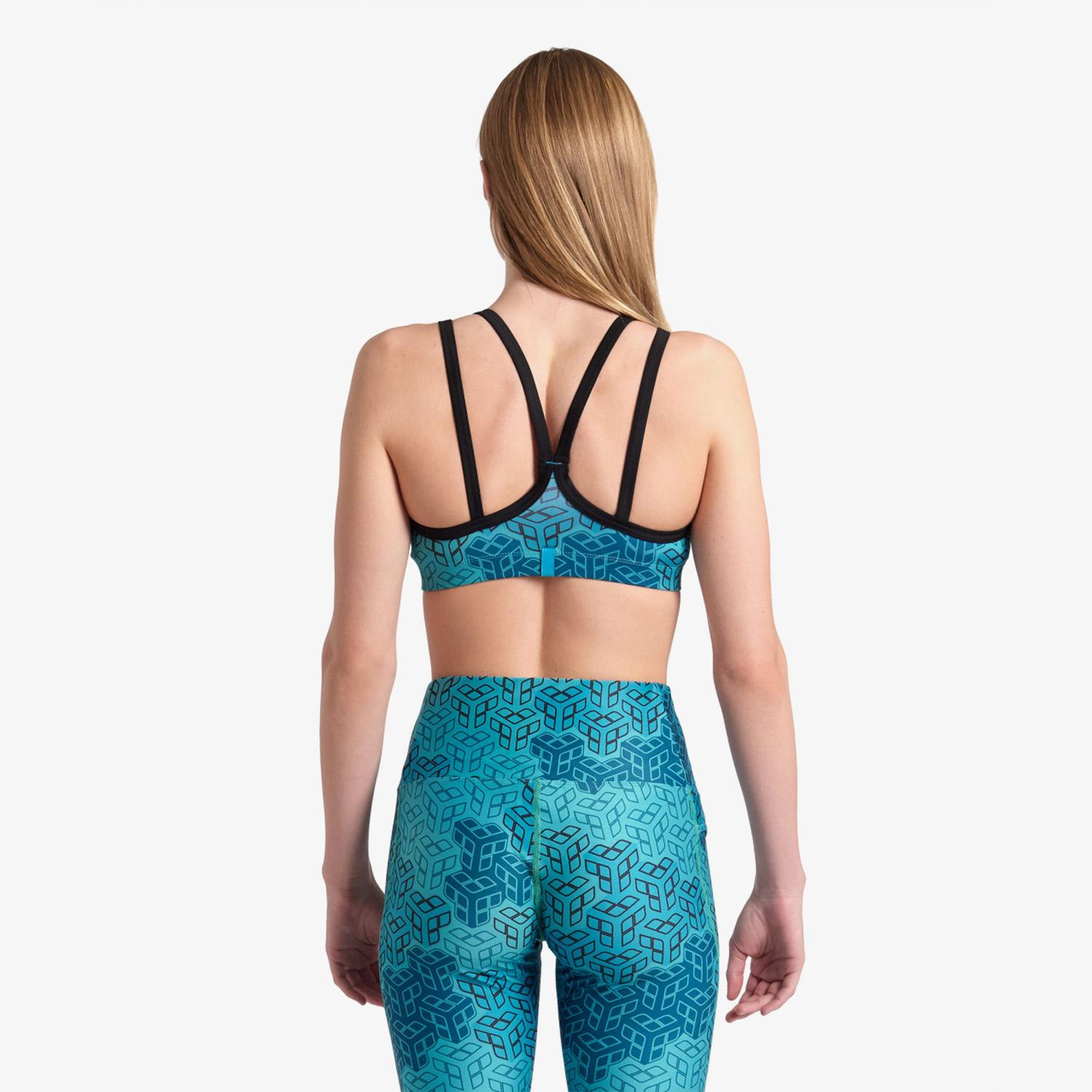 Arena Seamless Tank Kadın Mavi Bra