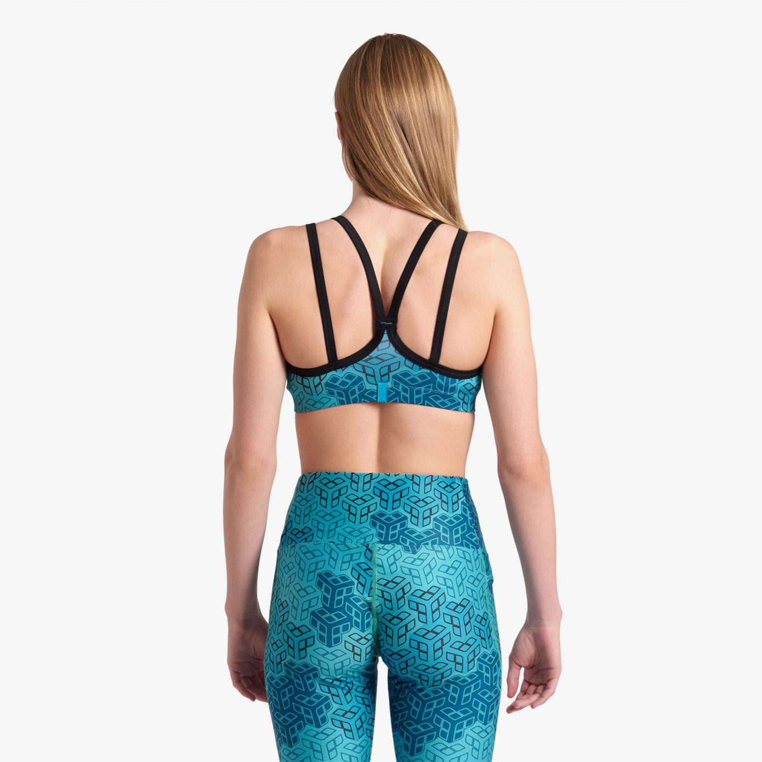 Arena Seamless Tank Kadın Mavi Bra