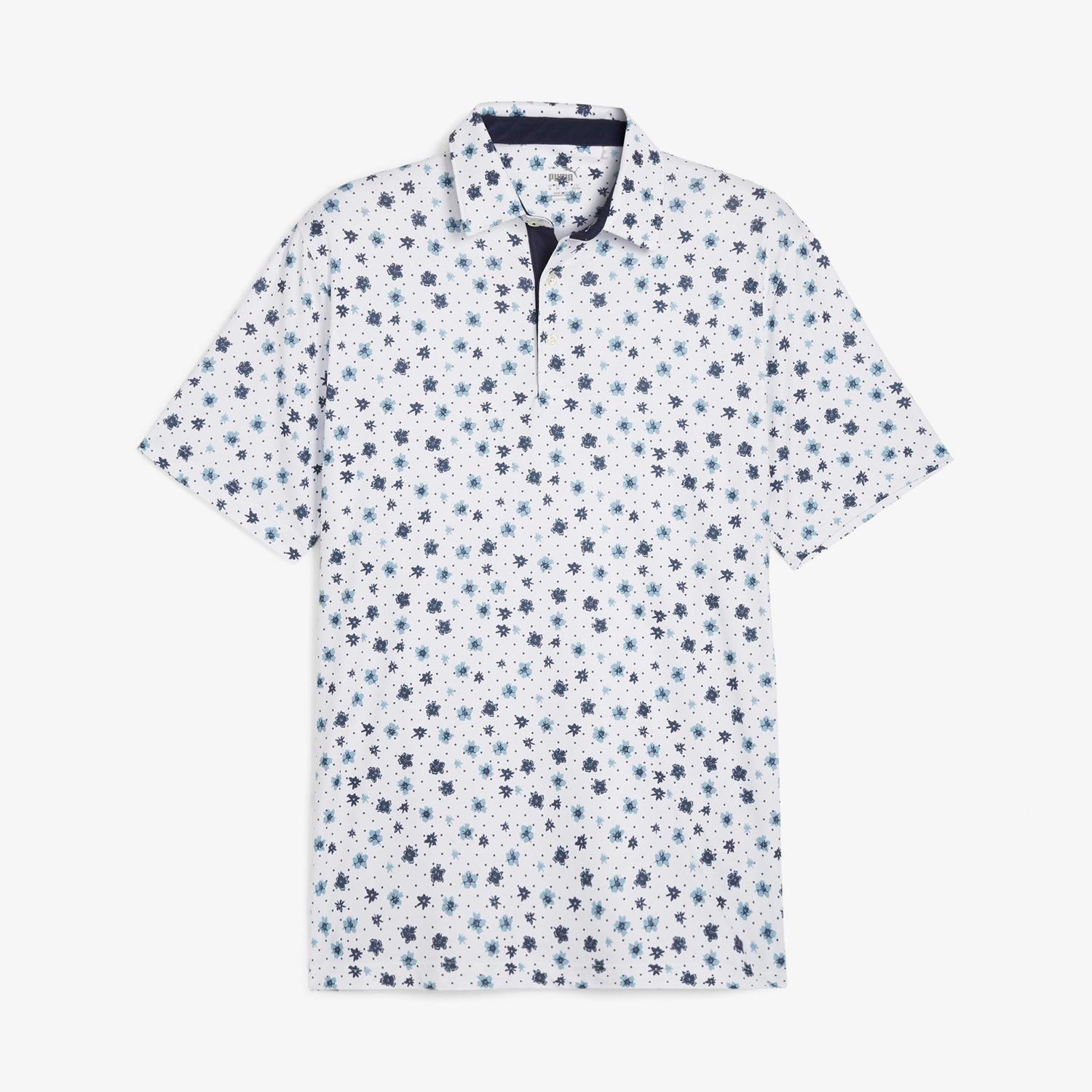 Puma Cloudspun Erkek Beyaz Polo