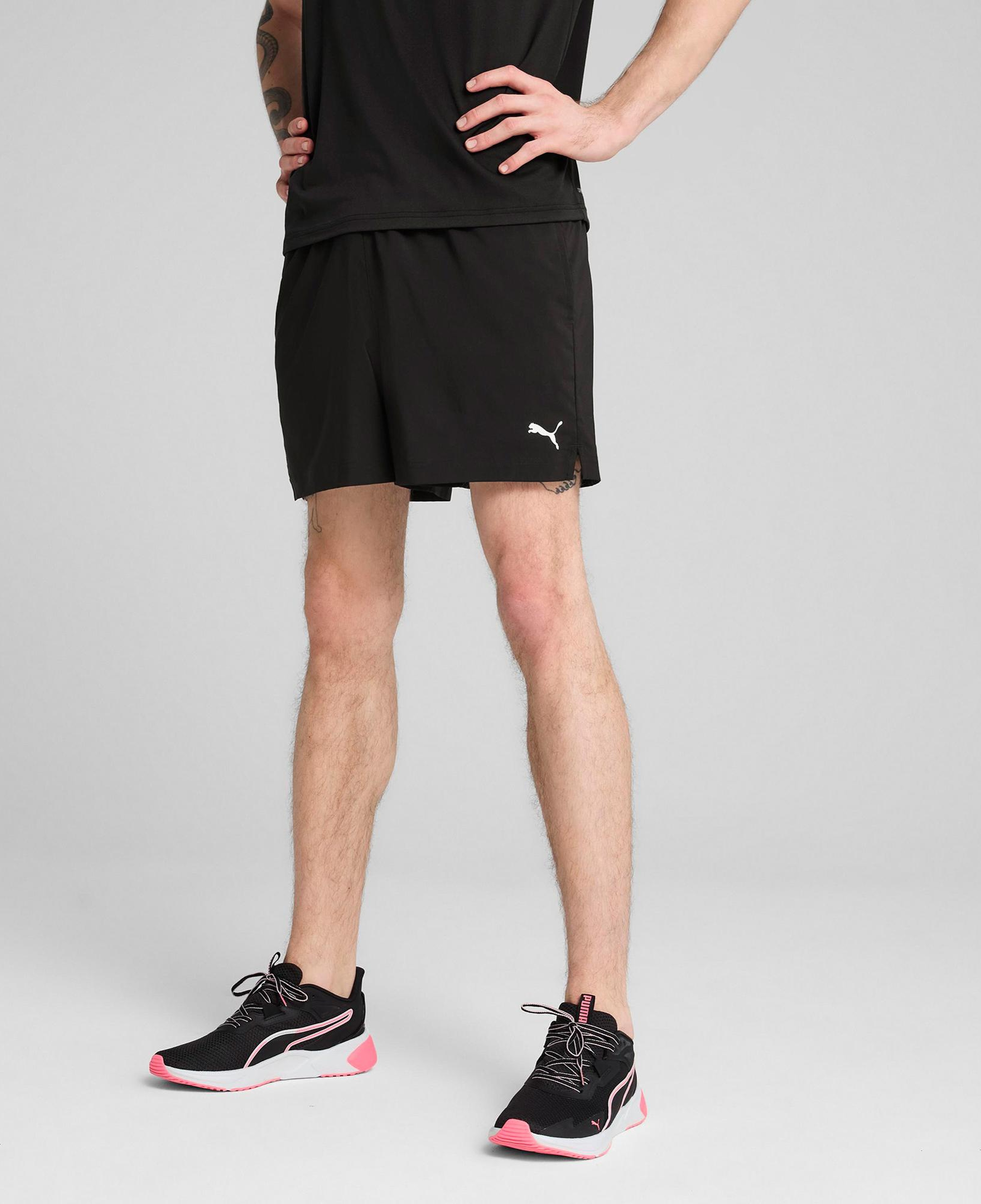 Puma Tad Essentials 5 Woven Erkek Siyah Antrenman Şortu