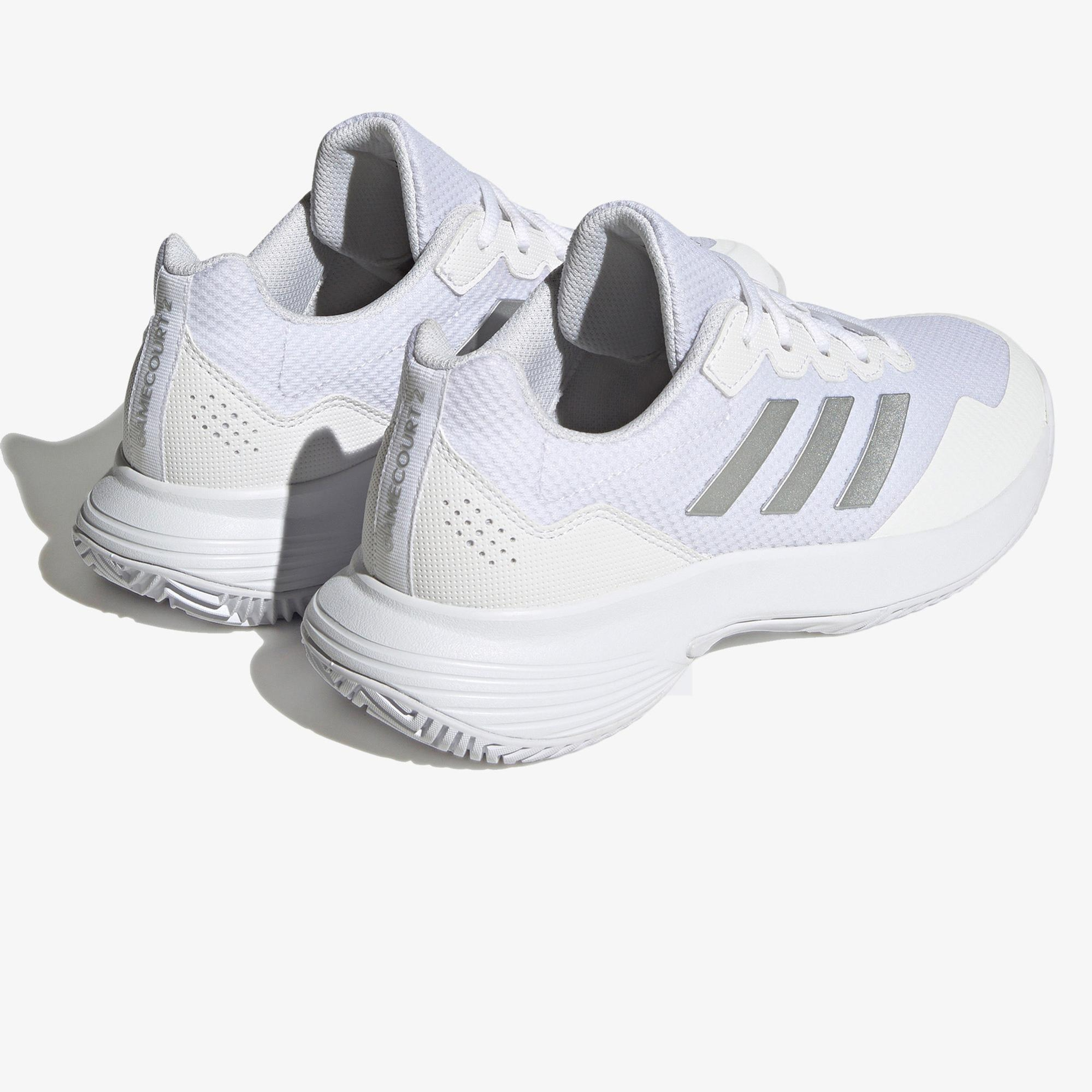 adidas Gamecourt 2.0 Kadın Beyaz Tenis Ayakkabısı