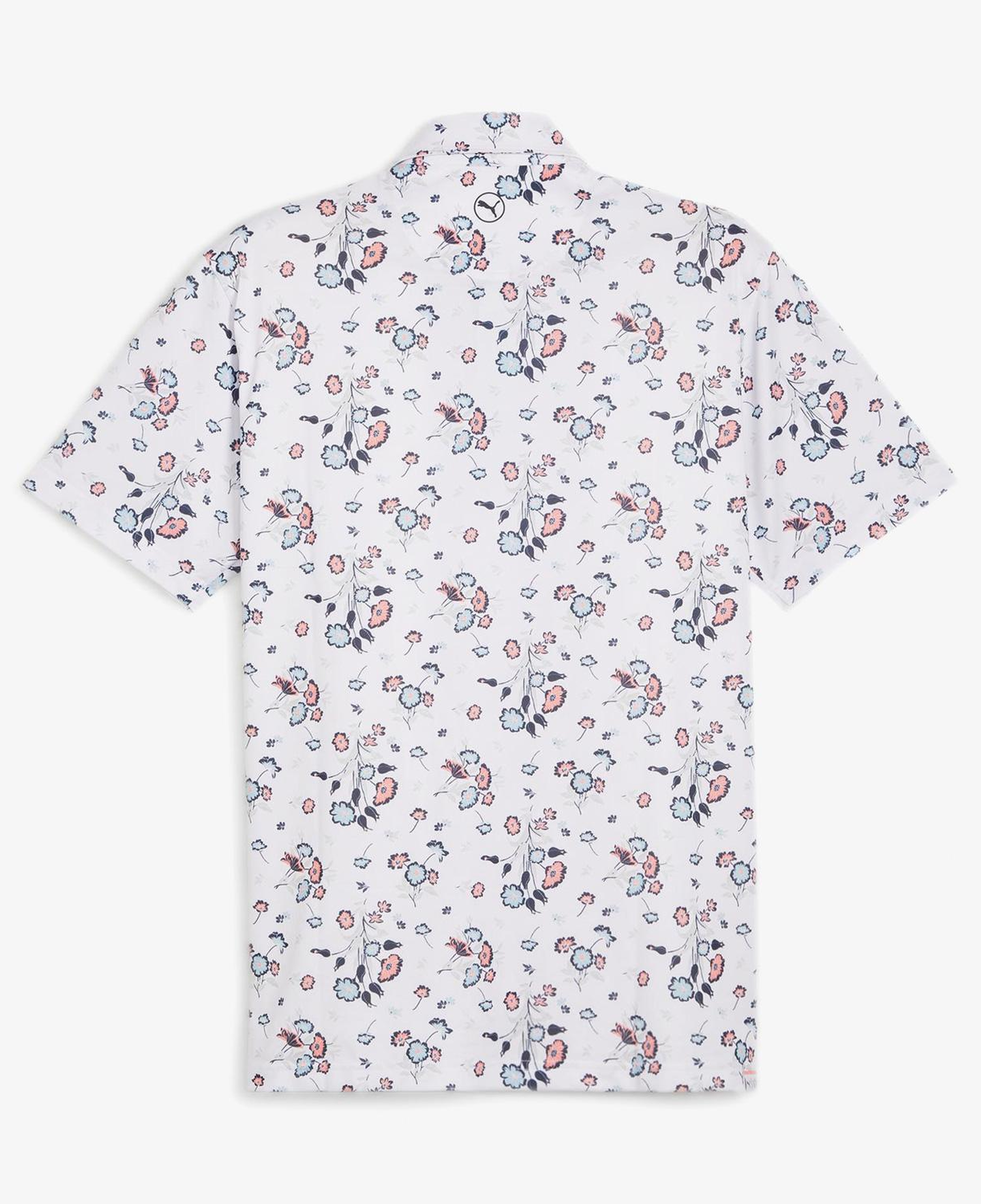 Puma Heirloom Erkek Beyaz Desenli Polo