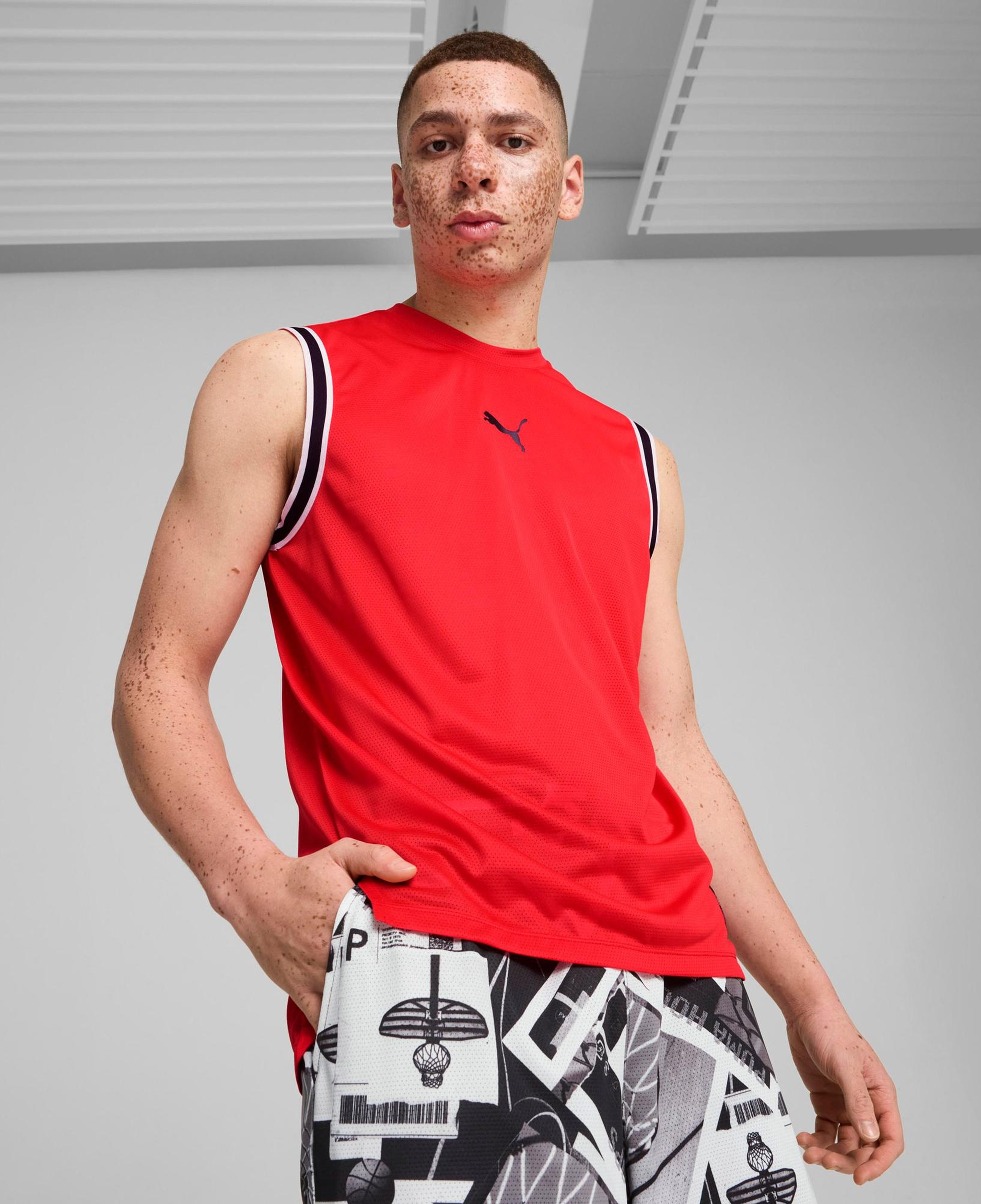 Puma Winning Shot Erkek Kırmızı Basketbol Atleti