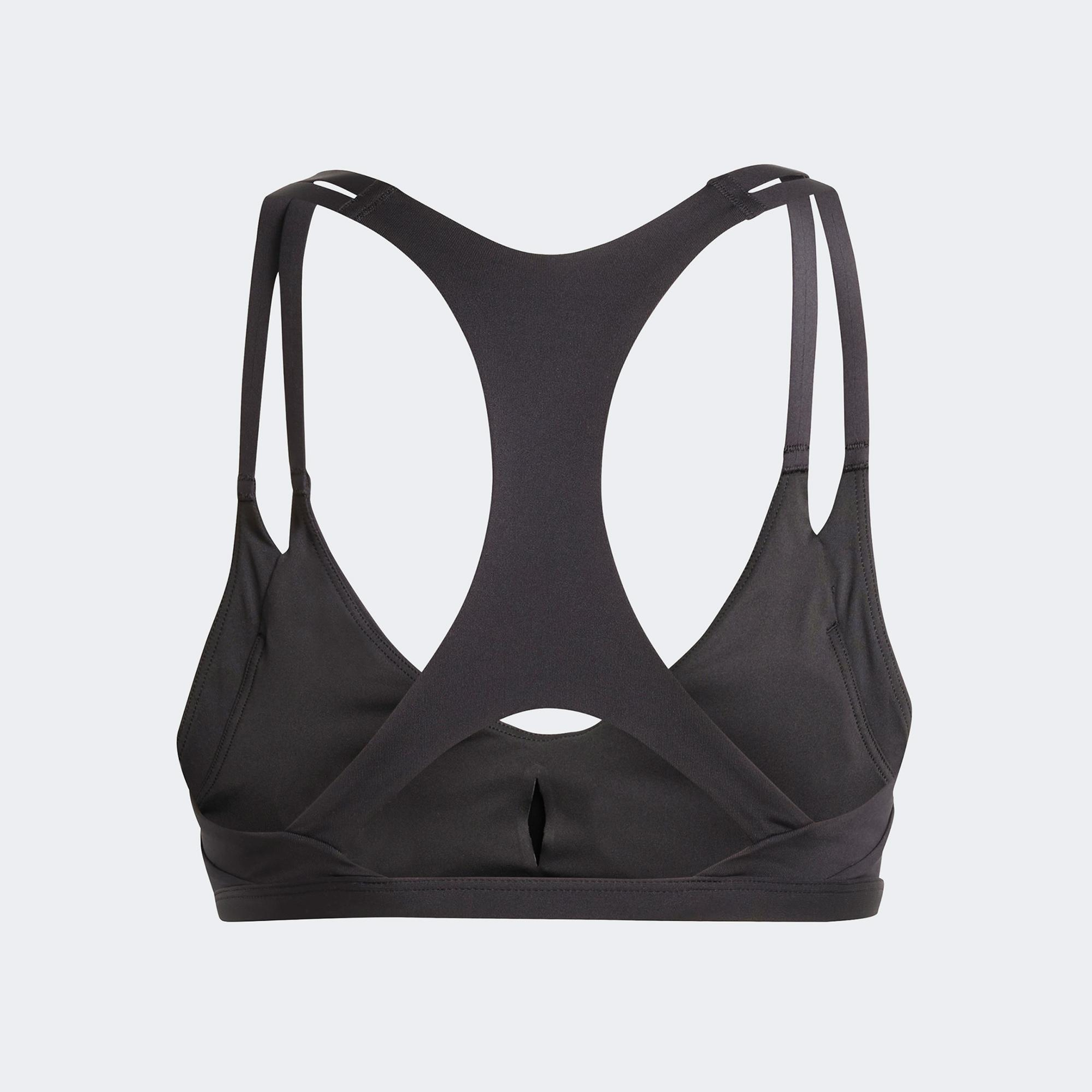 adidas Aeroimpact Luxe Light Support Kadın Siyah Antrenman Bra