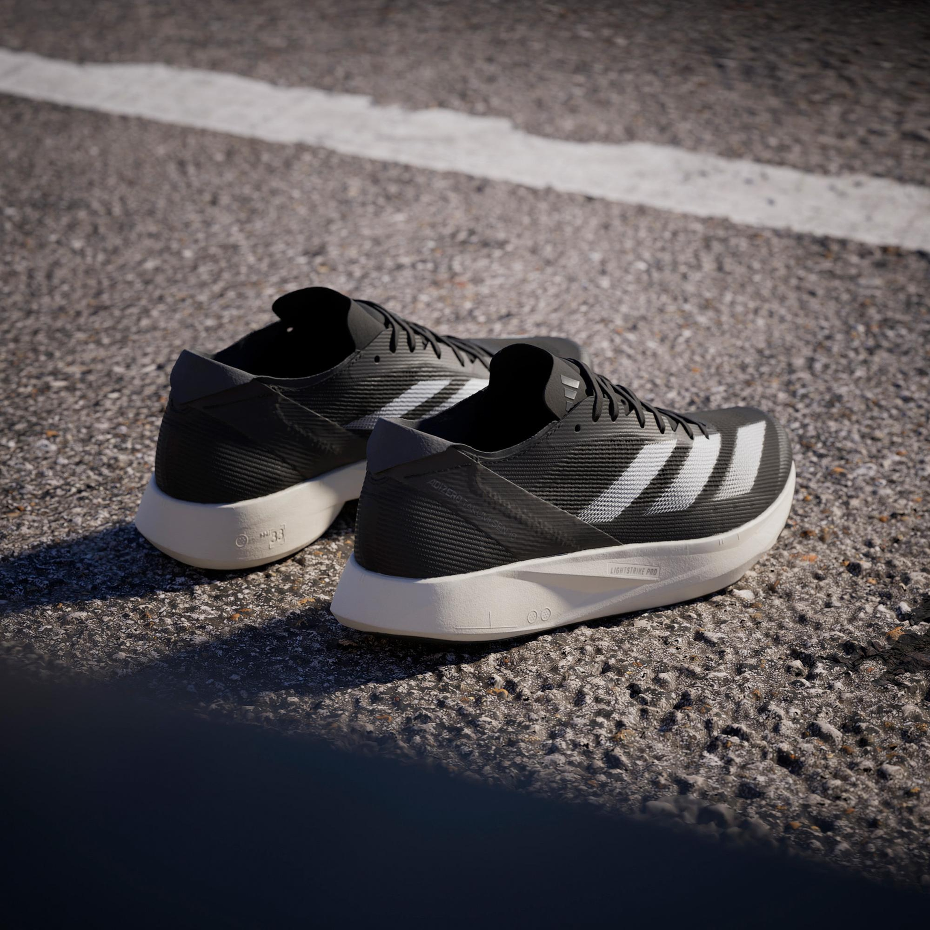 adidas Adizero Takumi Sen 10 Erkek Siyah Koşu Ayakkabısı