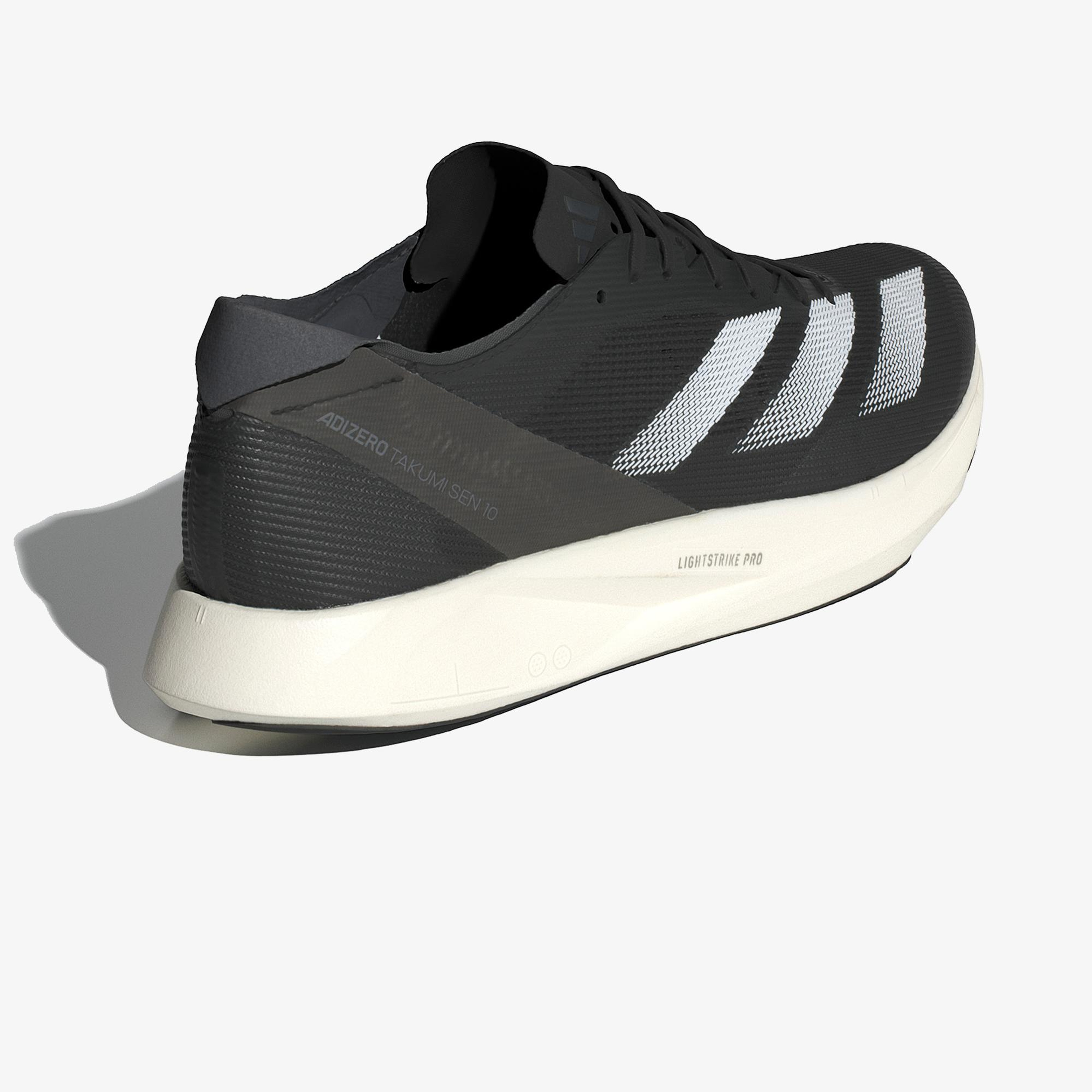 adidas Adizero Takumi Sen 10 Erkek Siyah Koşu Ayakkabısı