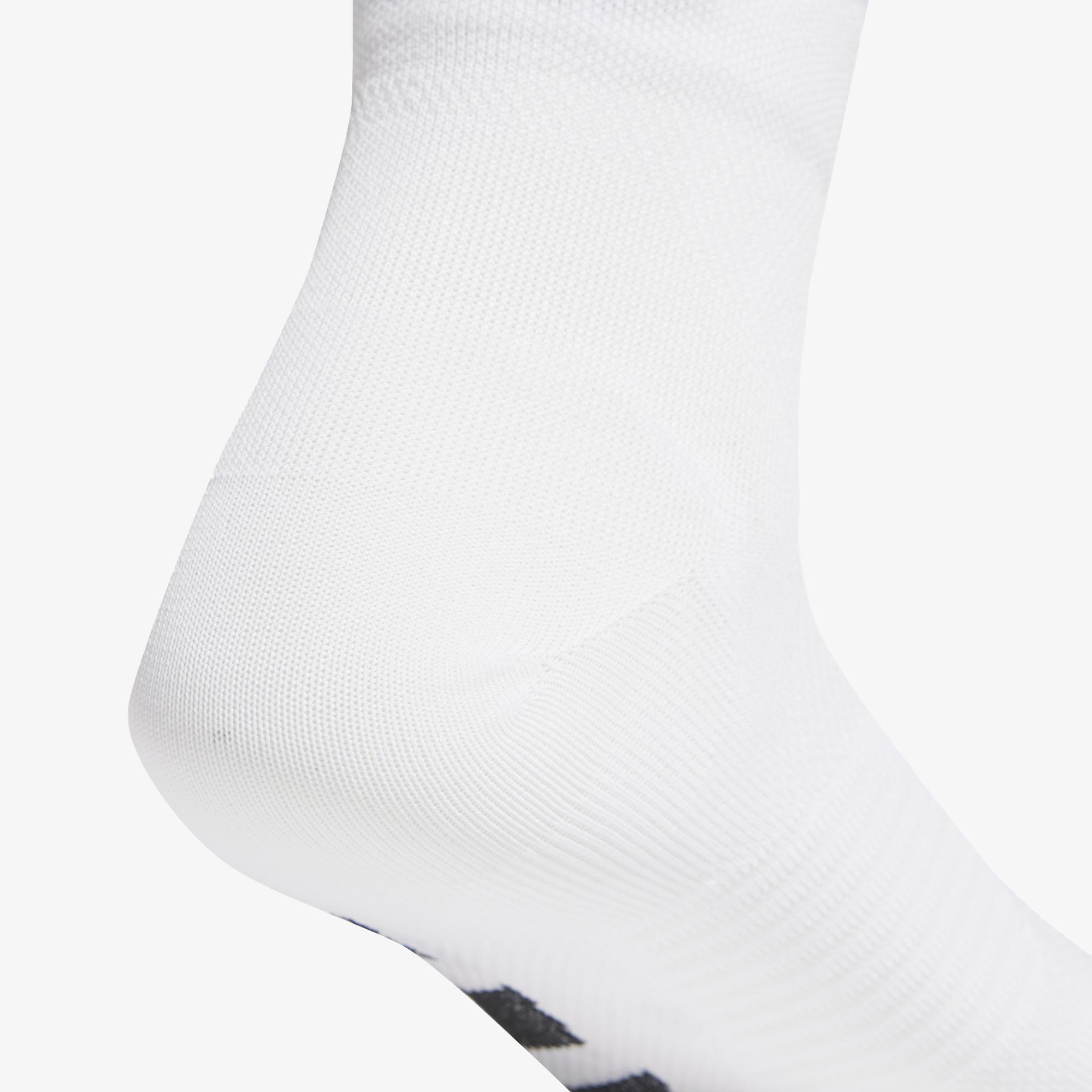 adidas RunXAdizero Unisex Beyaz Bilekli Koşu Çorabı