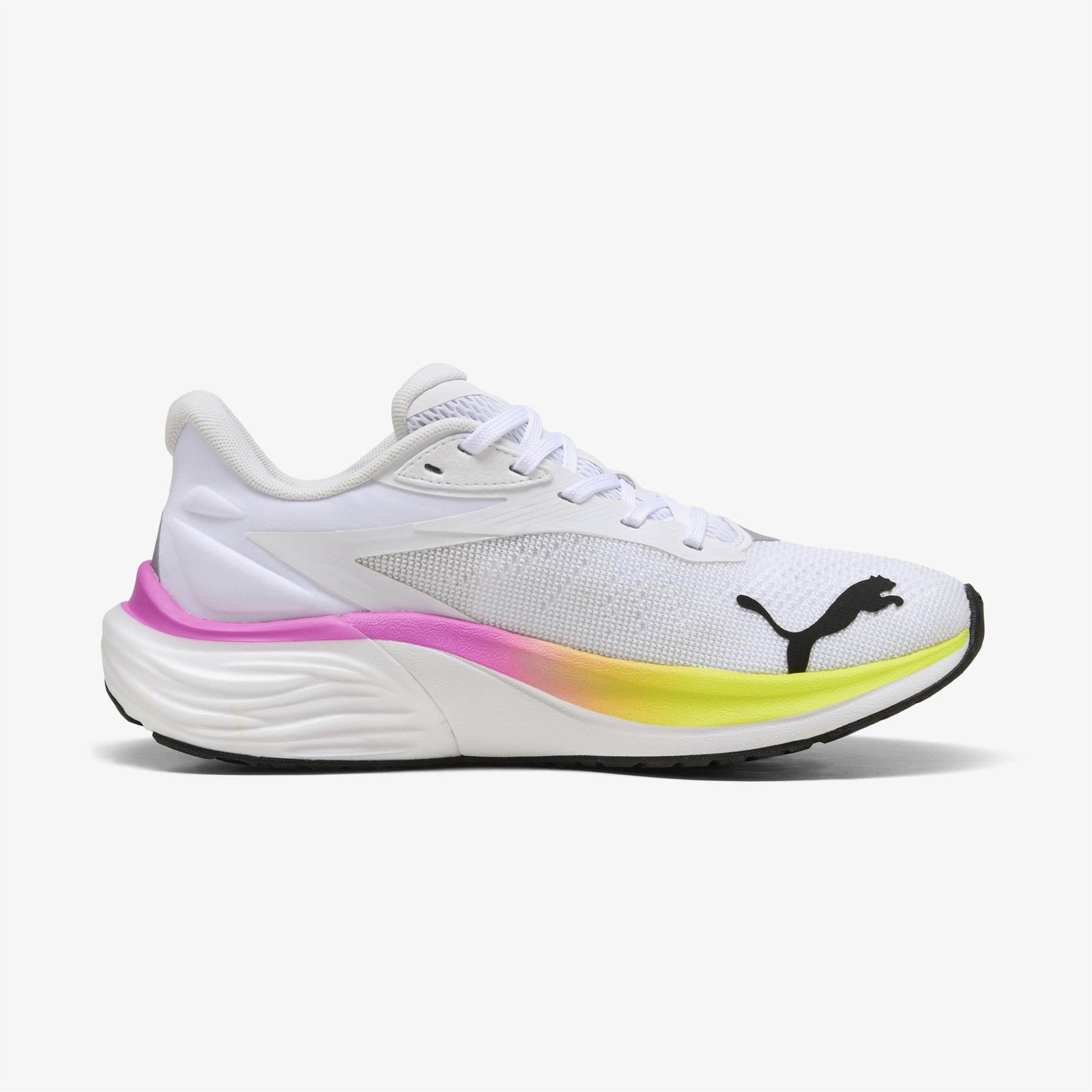 Puma Electrify Nitro 4 Kadın Beyaz Koşu Ayakkabısı