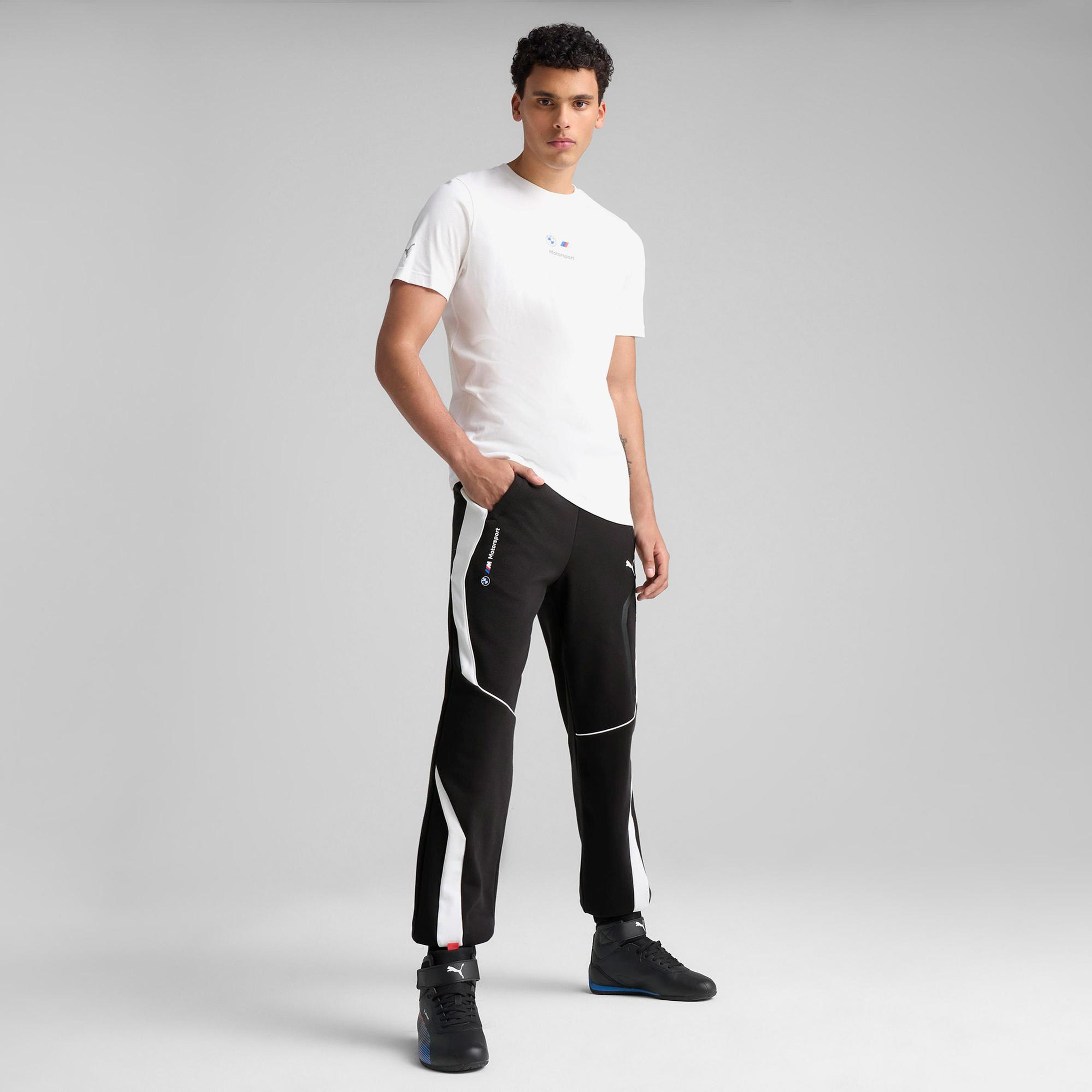 Puma Bmw Mms Car Graphic 2 Erkek Beyaz T-Shirt