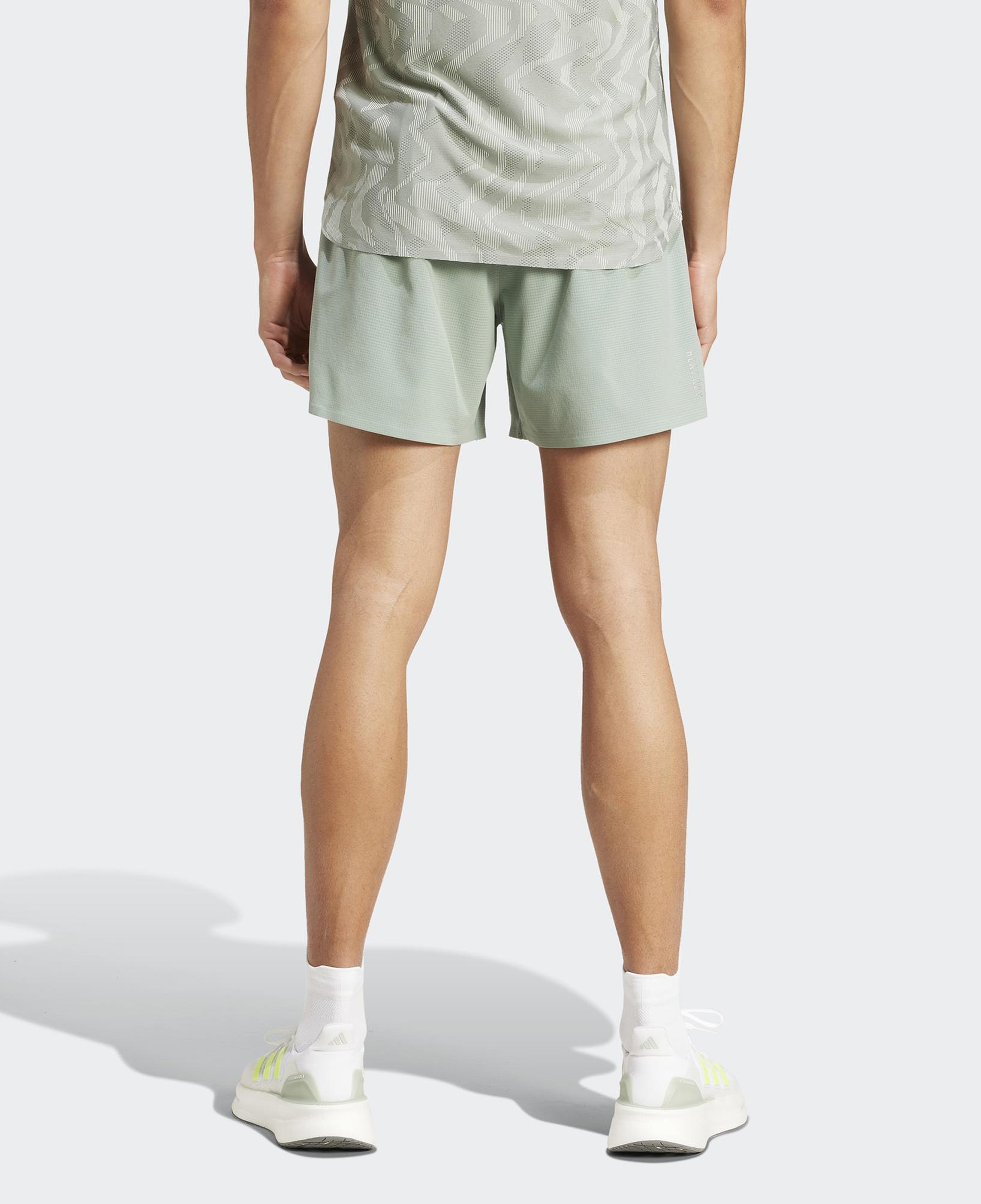 adidas Ultimate Heat.Rdy Erkek Yeşil Koşu Şortu