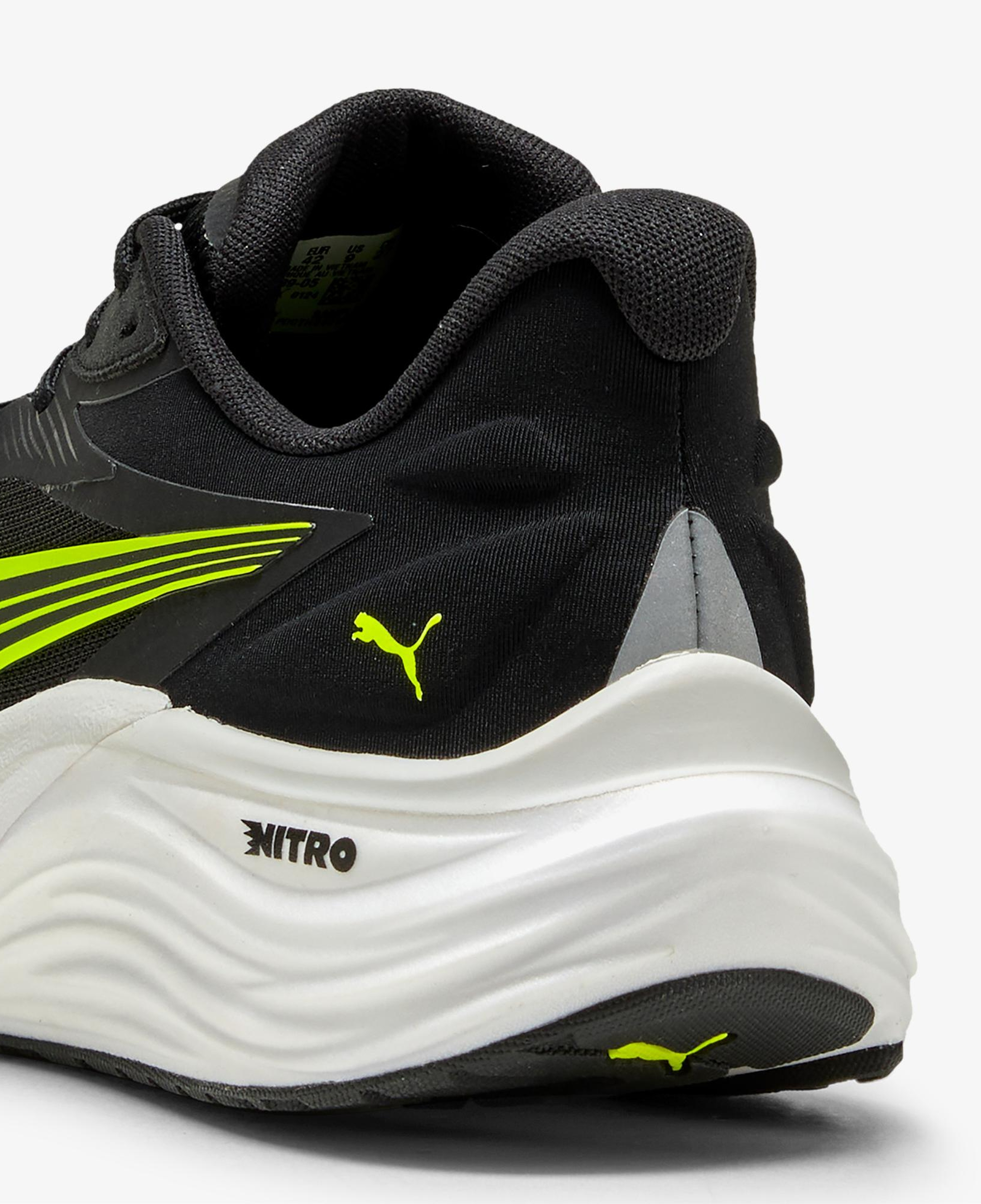 Puma Electrify Nitro 4 Erkek Siyah Koşu Ayakkabısı