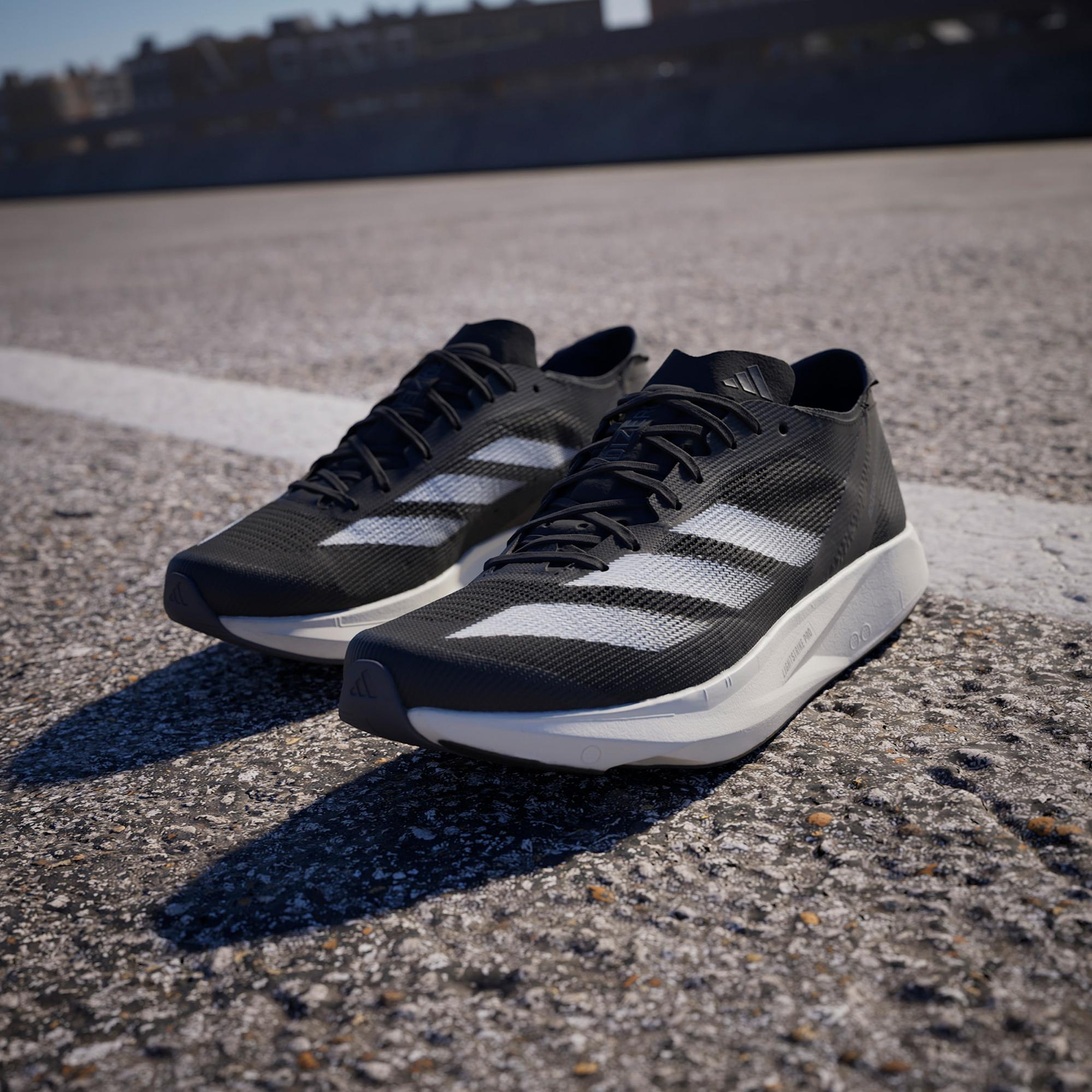 adidas Adizero Takumi Sen 10 Erkek Siyah Koşu Ayakkabısı
