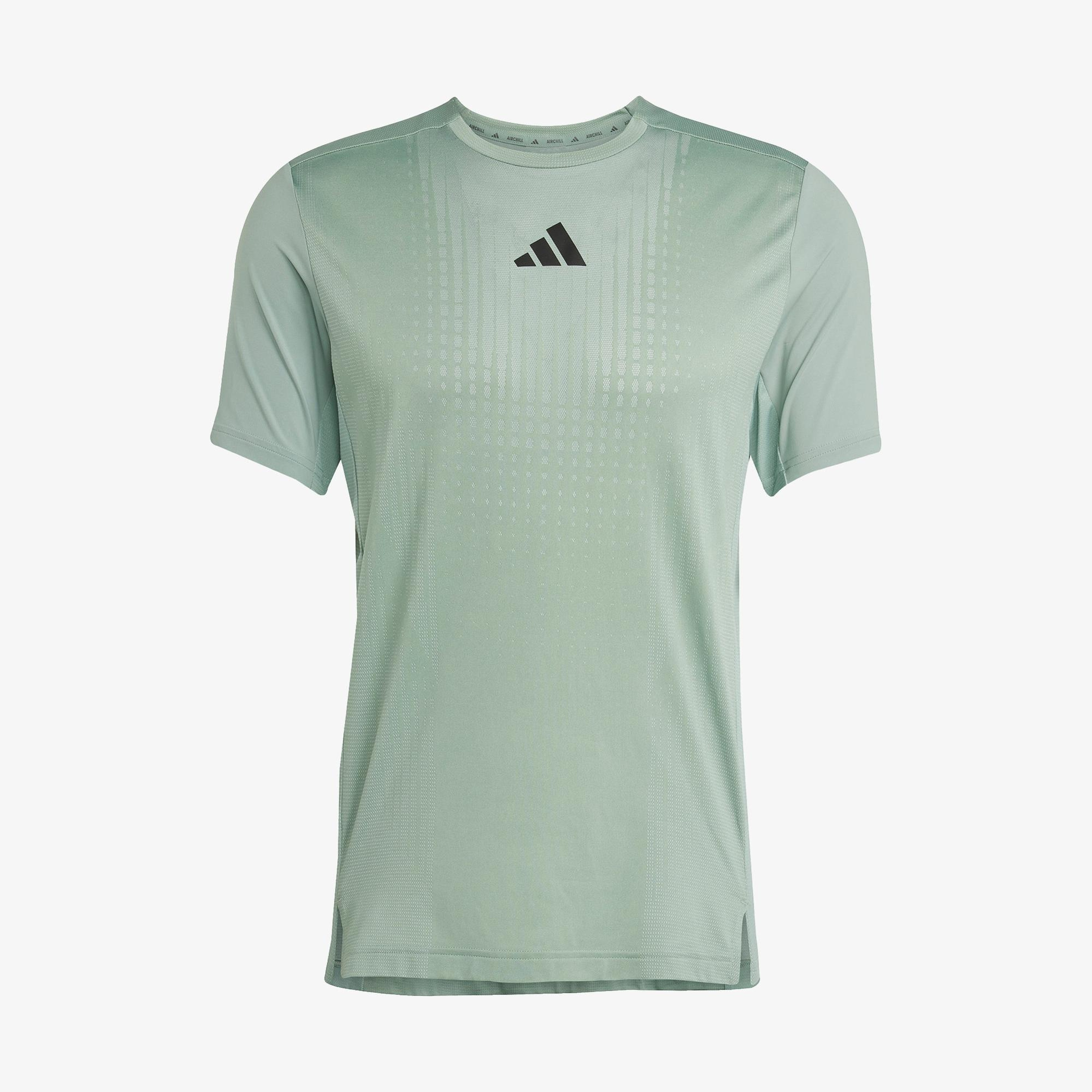 adidas Airchill Erkek Yeşil Antrenman T-Shirt