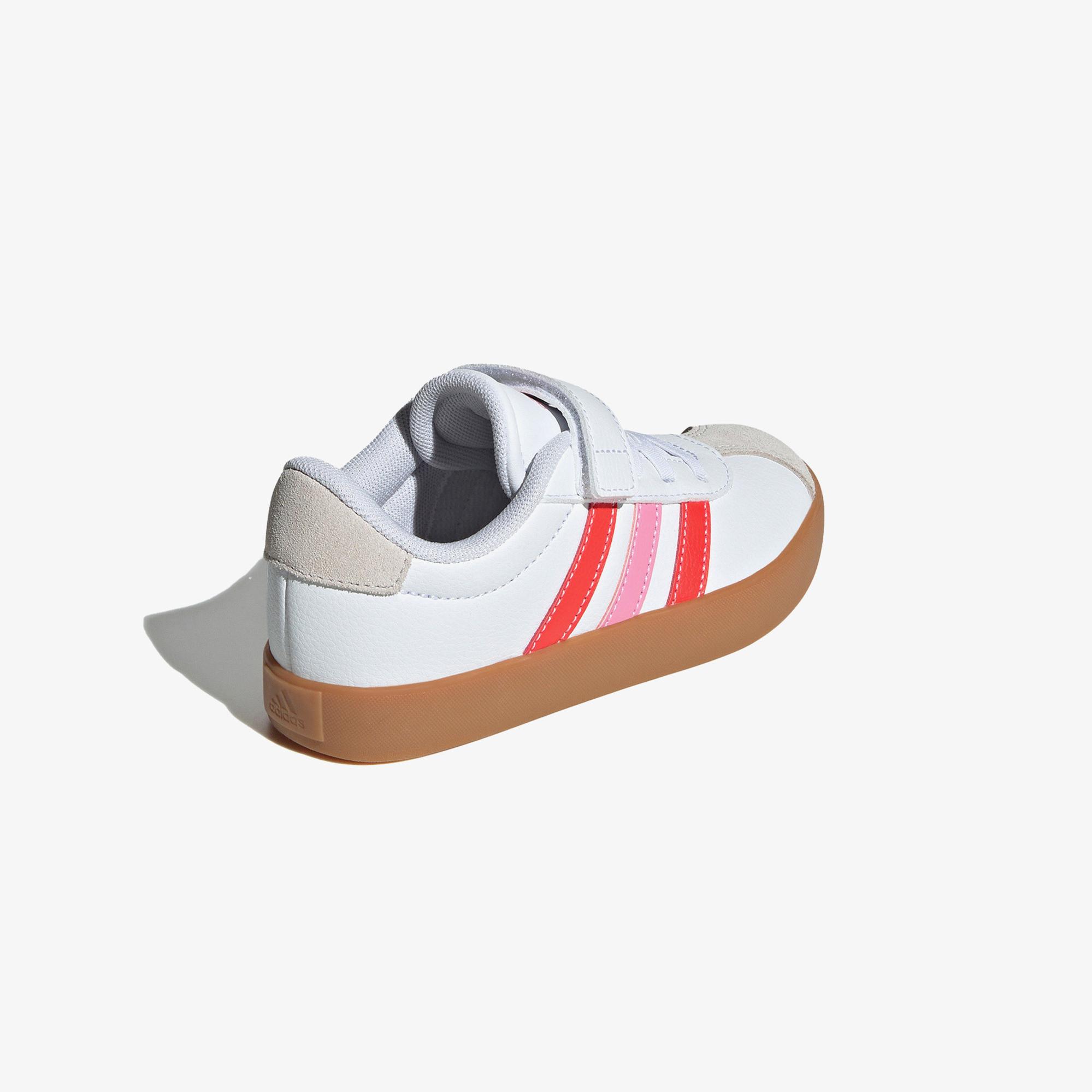 adidas VL Court 3.0 Skateboarding Çocuk Beyaz Spor Ayakkabı