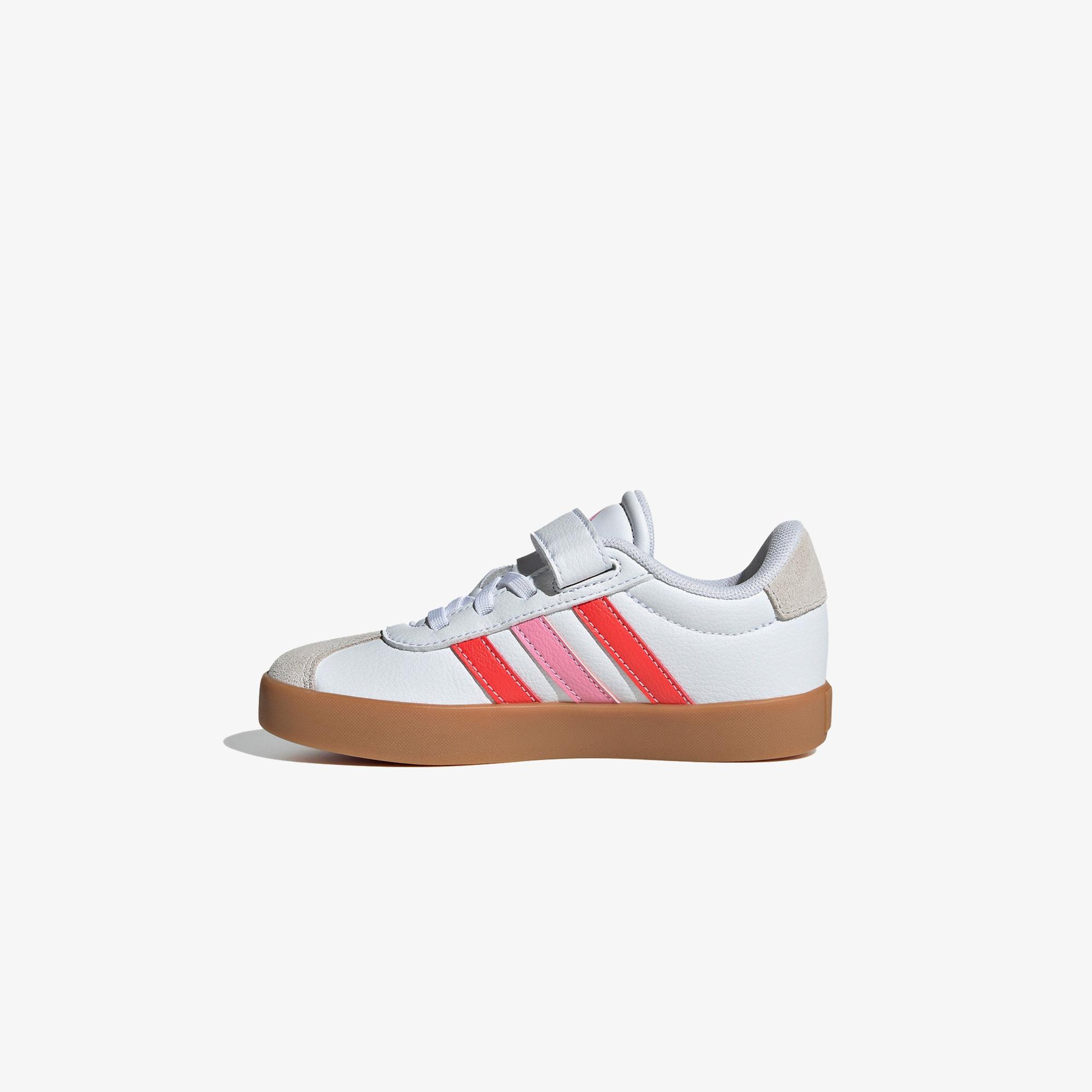 adidas VL Court 3.0 Skateboarding Çocuk Beyaz Spor Ayakkabı