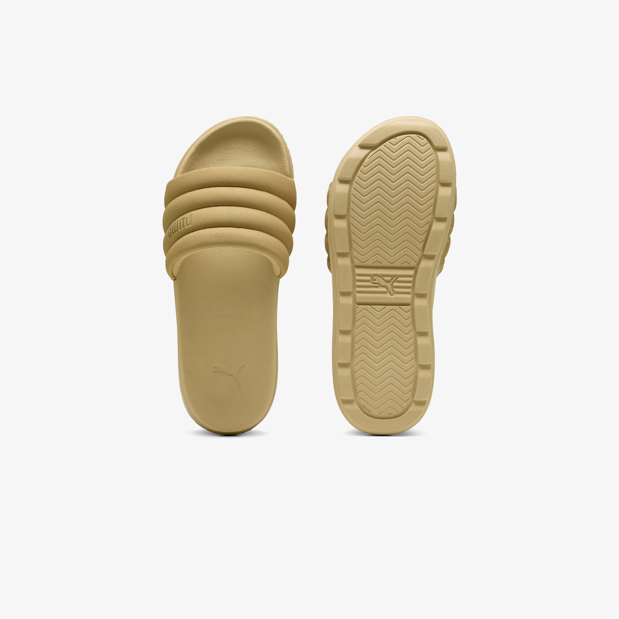 Puma Karmen Slide Puffy Aqua Kadın Bej Terlik